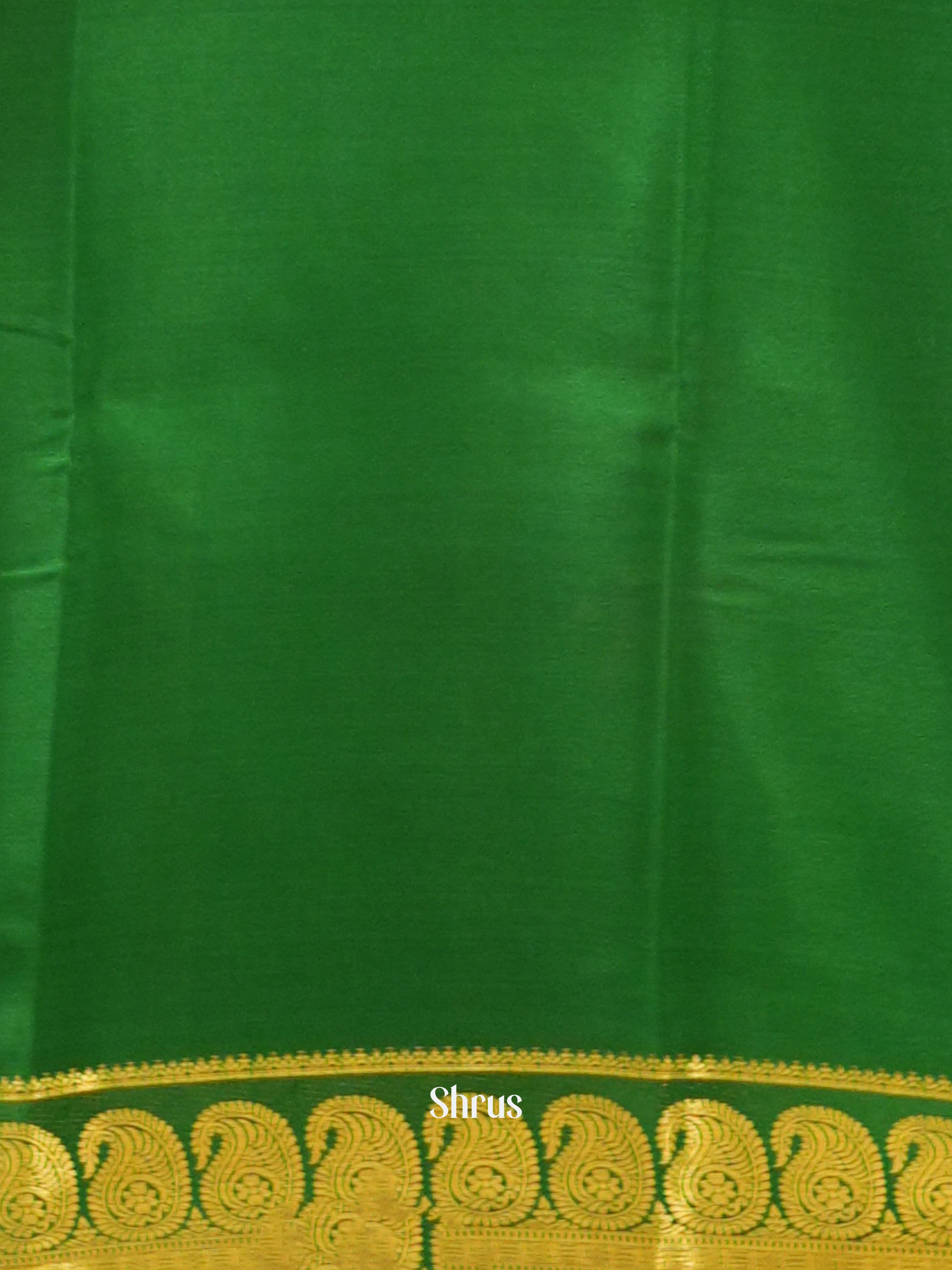 Pink & Green -Mysore Silk