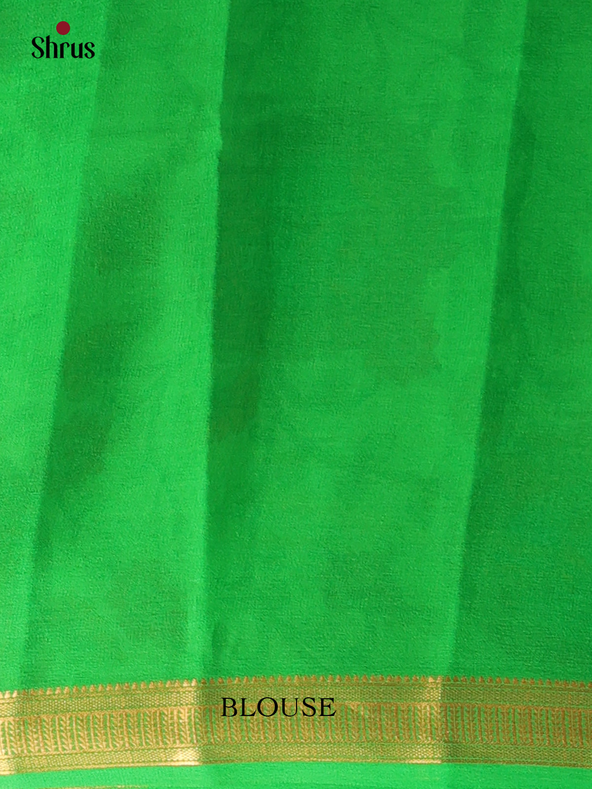 Lime Green & Green -Mysore Silk