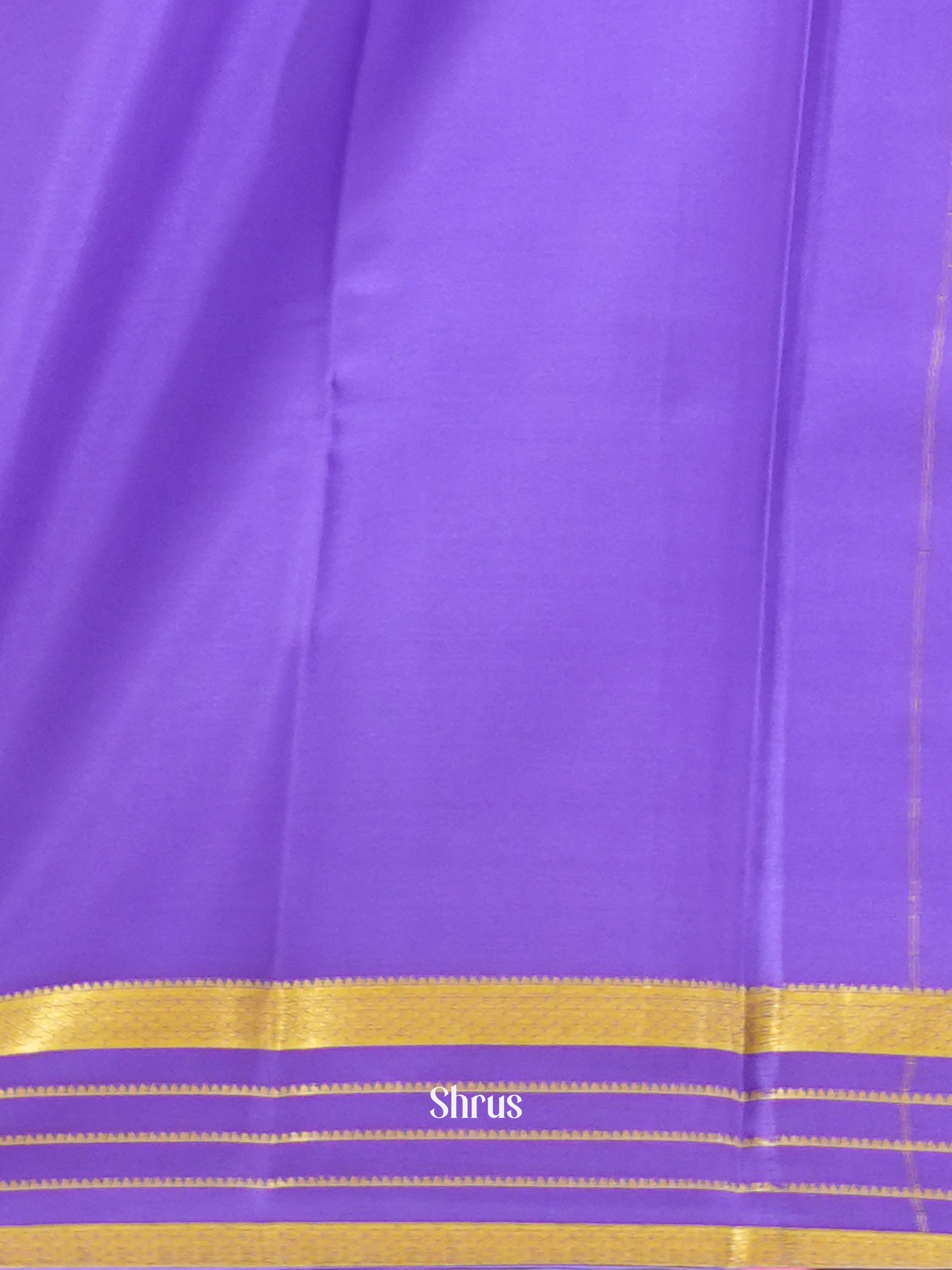 Pink & Purple -Mysore Silk