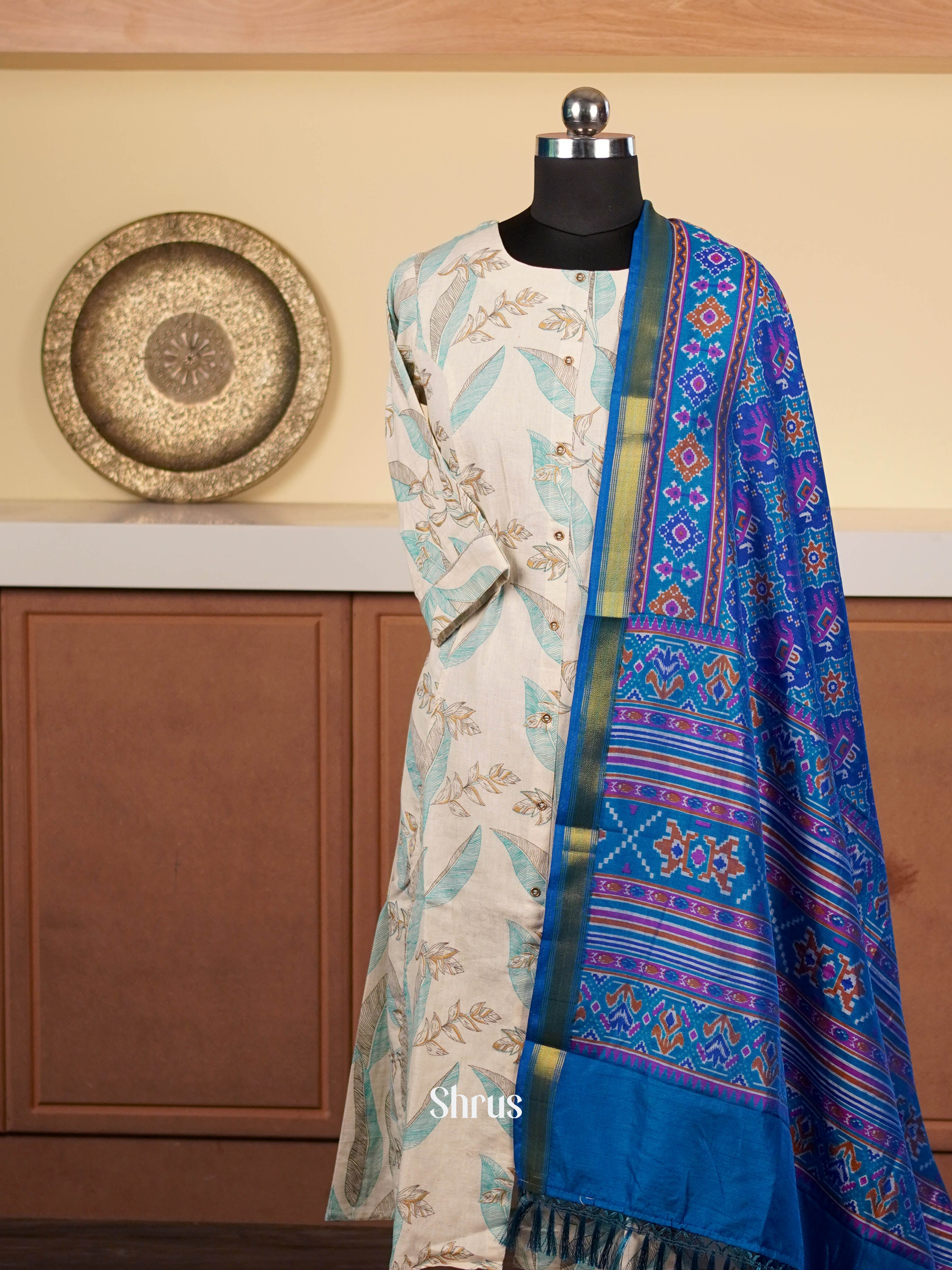 Shades Of Blue - Dupatta