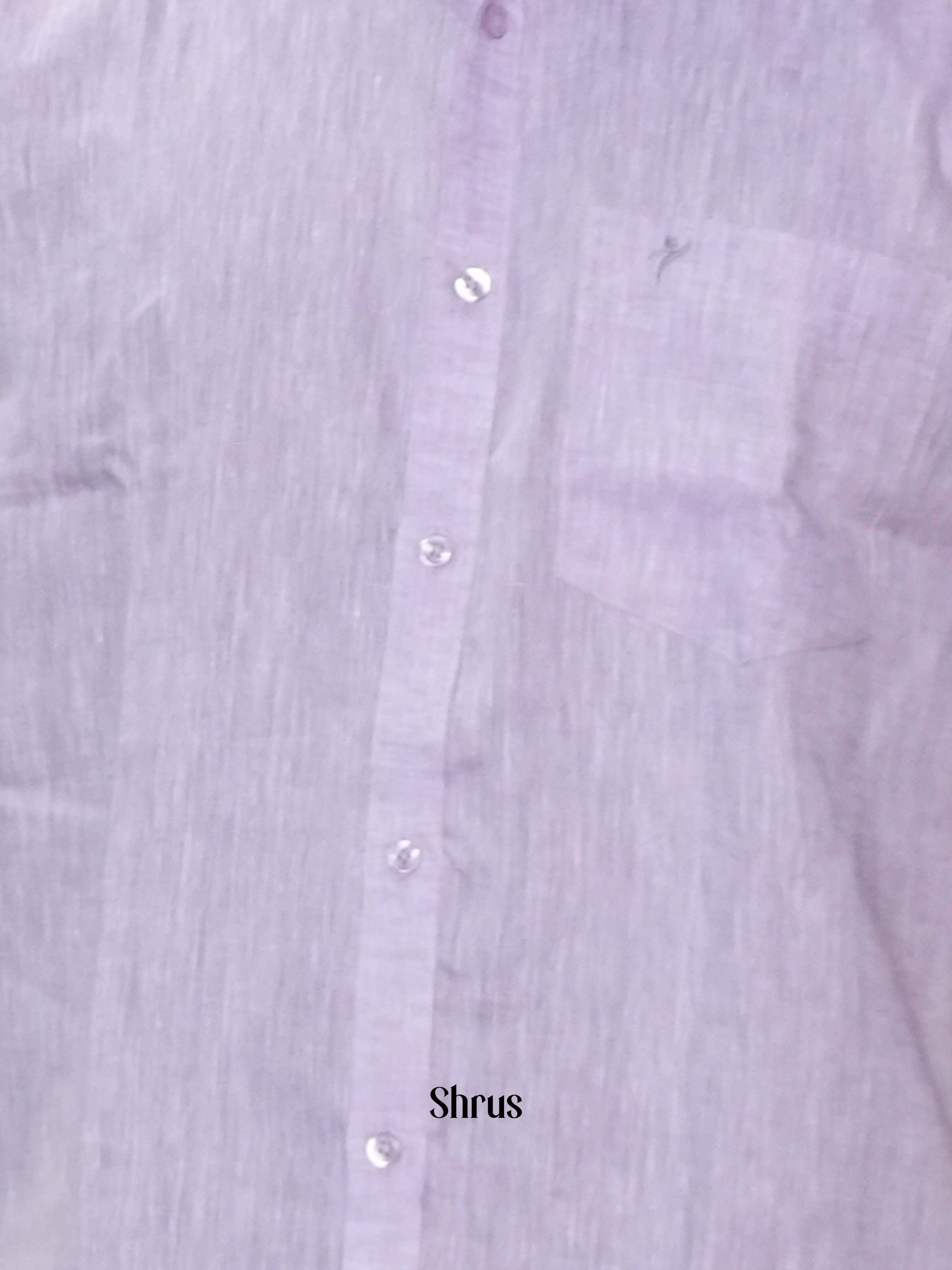 Lavender - Pure Linen Readymade Shirts