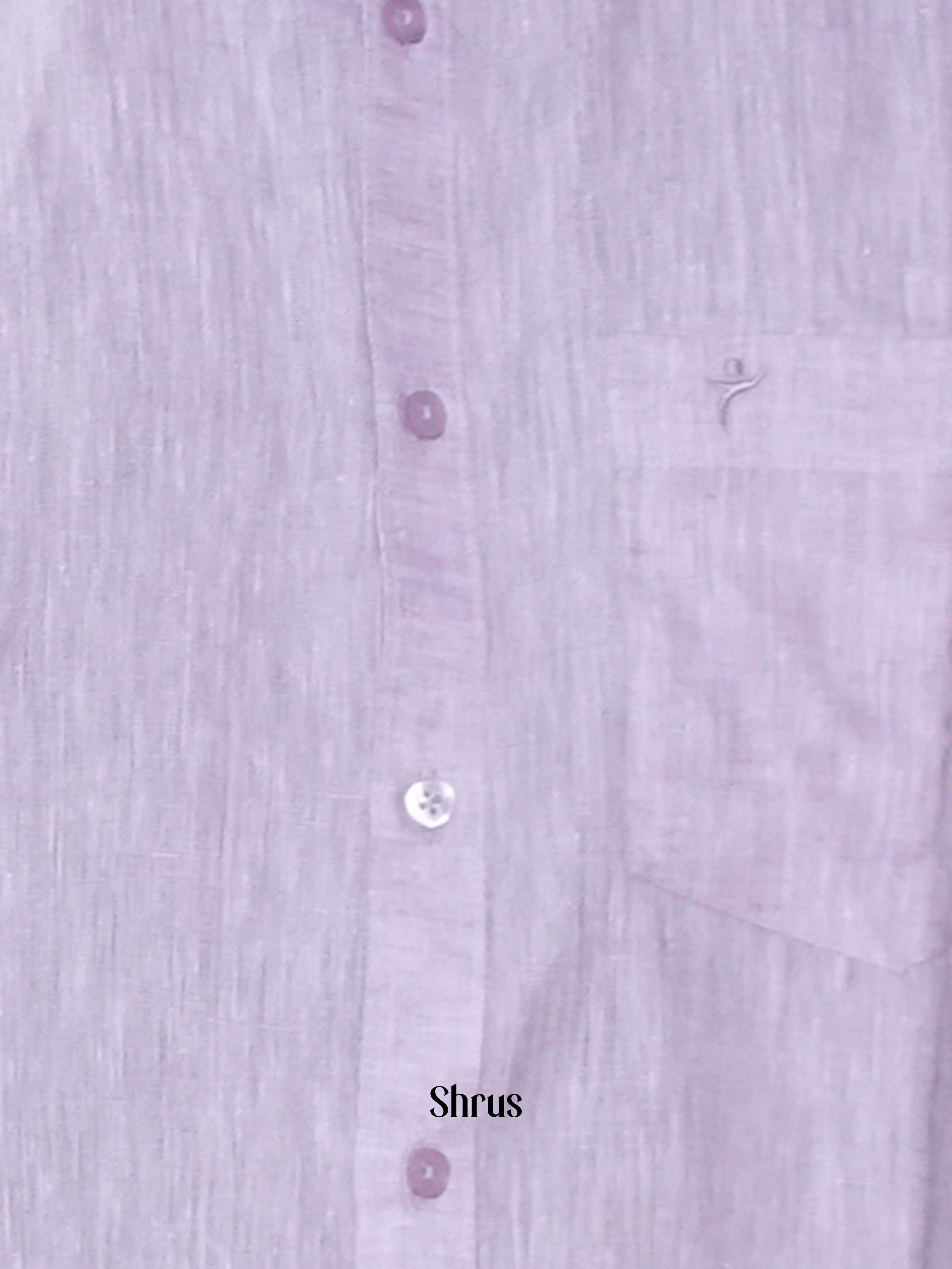 Lavender - Pure Linen Readymade Shirts