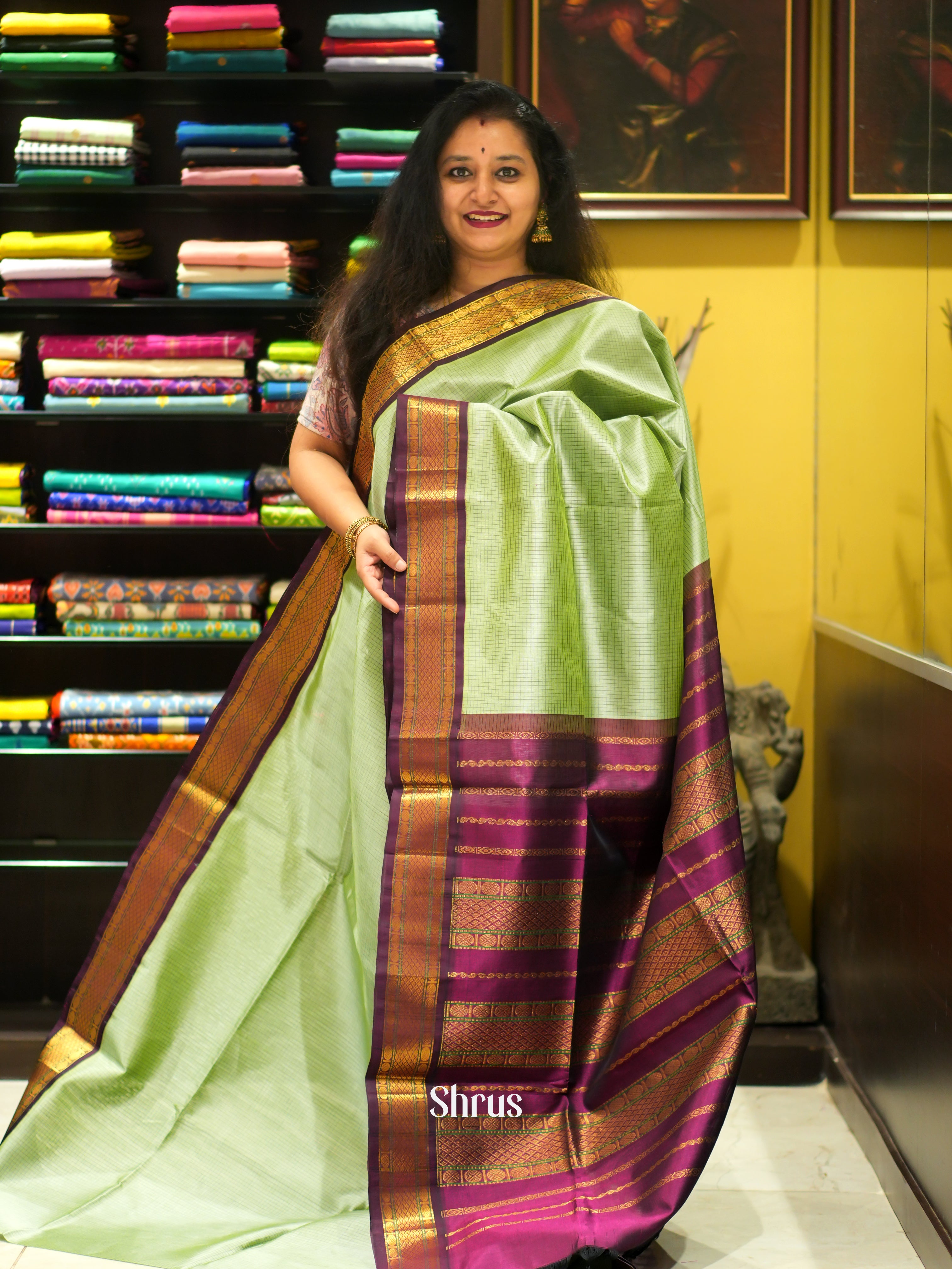 CFS20275 - Silk Cotton Saree