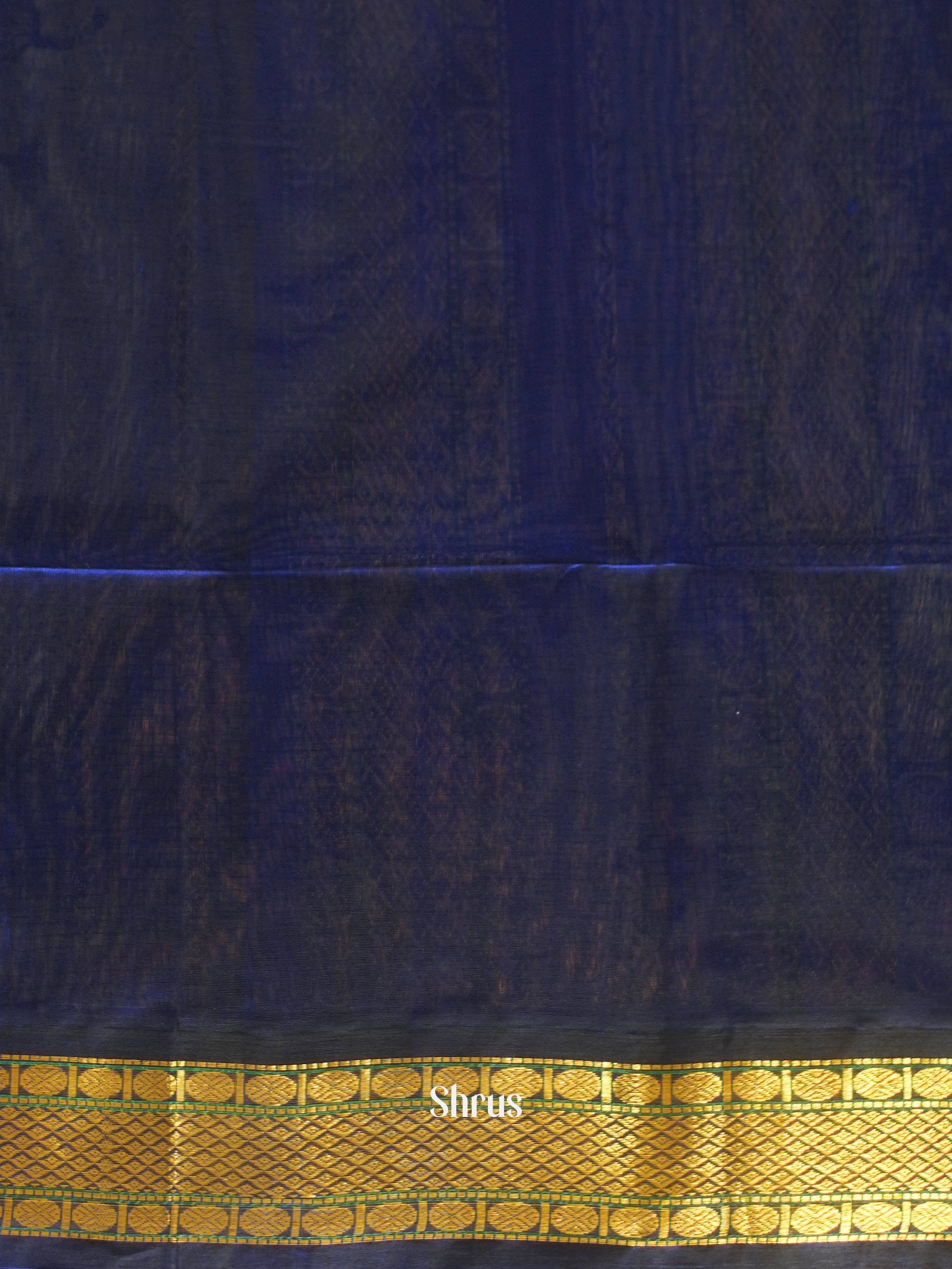 Green & Blue - Silk Cotton Saree