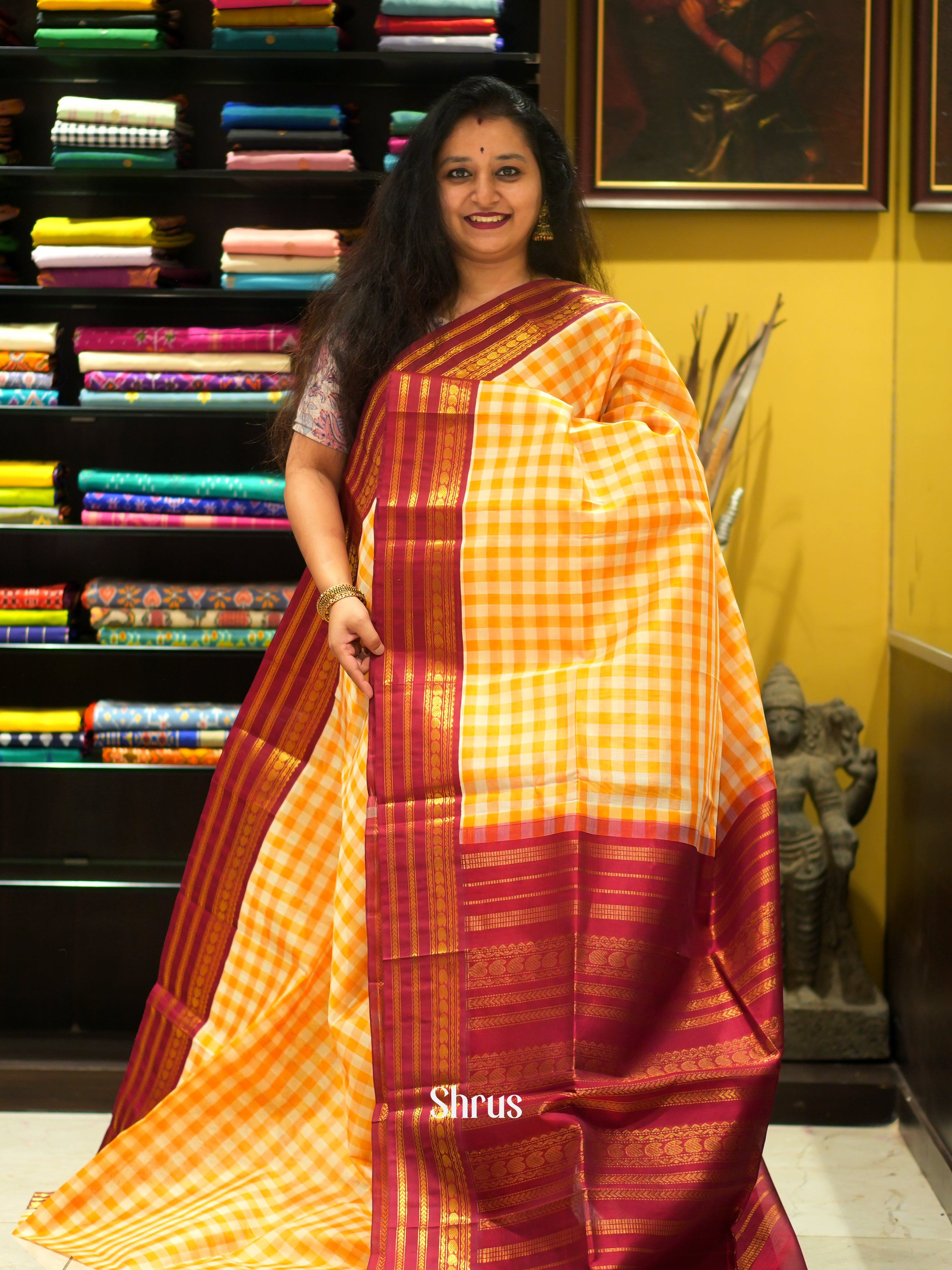 CFS20318 - Silk Cotton Saree