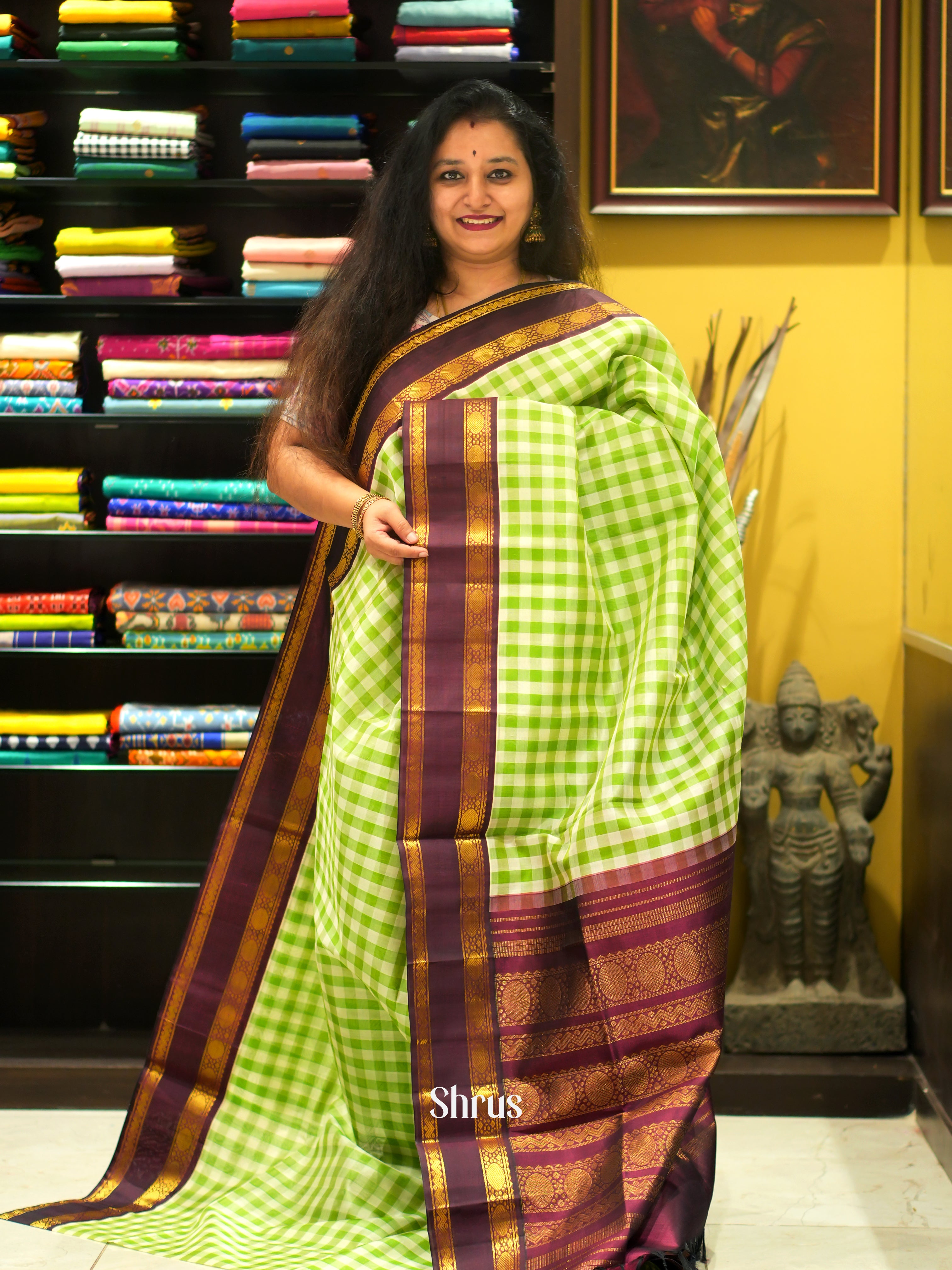 CFS20321 - Silk Cotton Saree