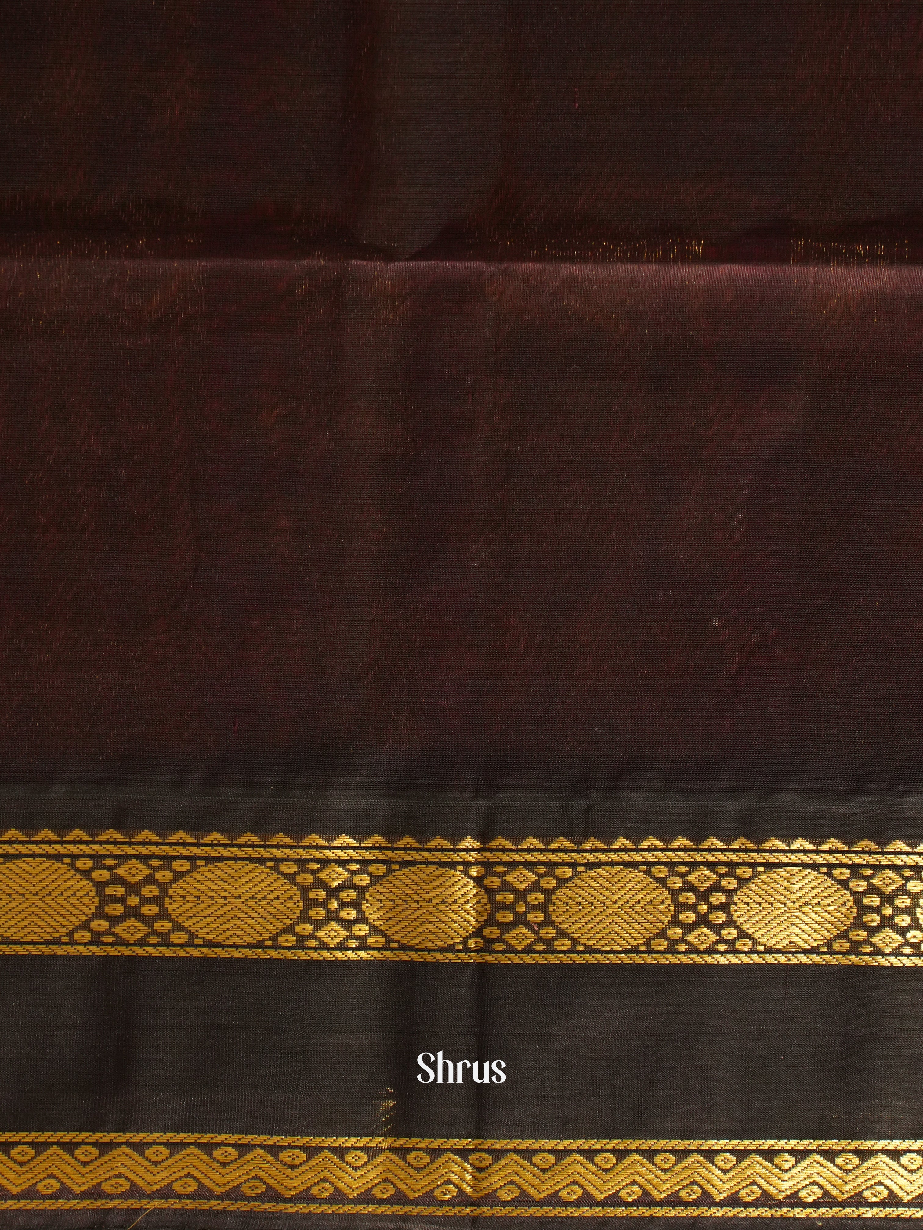 Yellow , Pink & Brown - Silk Cotton Saree