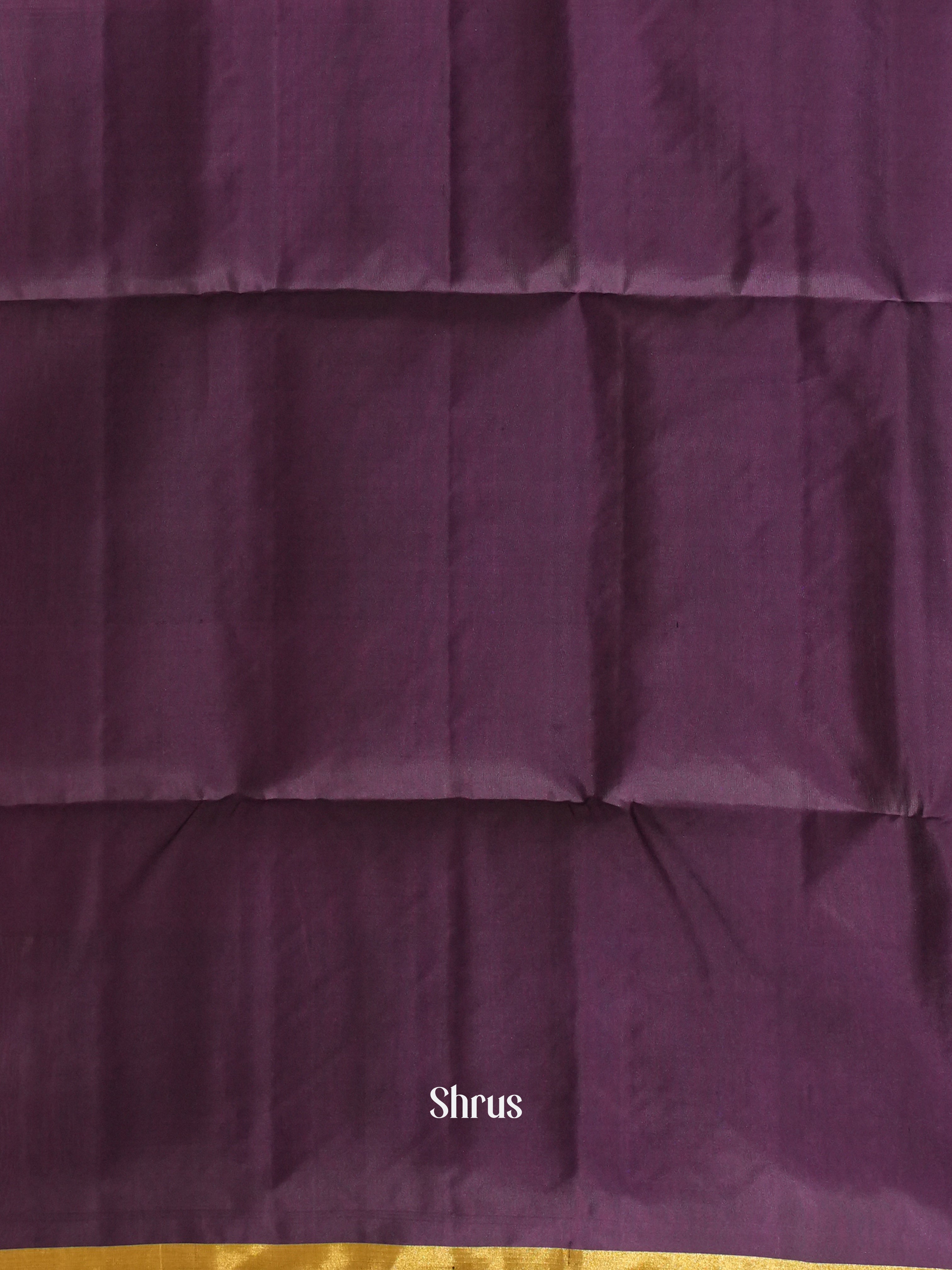 Multicolor & Violet - Soft Silk Saree