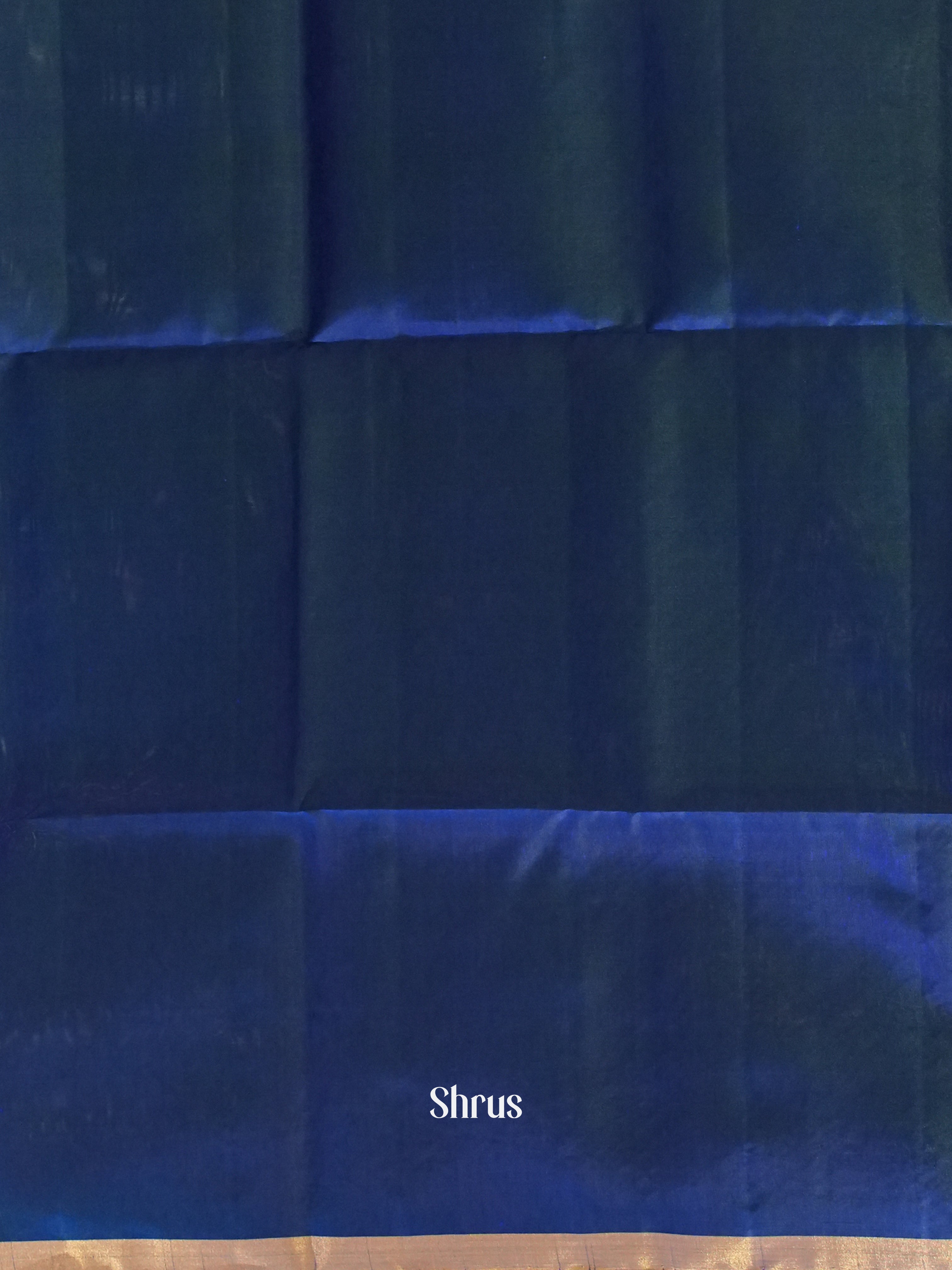 Blue(Single Tone) - Soft Silk Saree