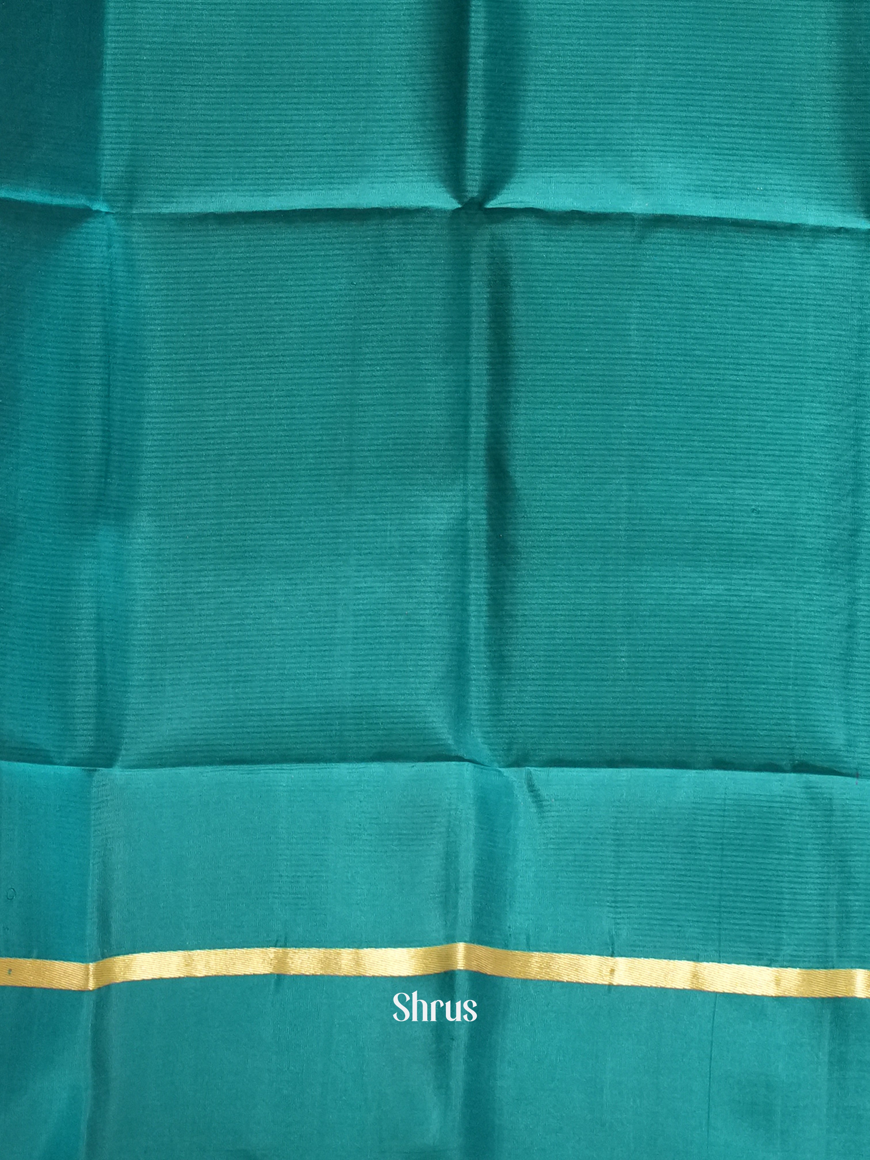 Violet & Blue - Soft Silk Saree