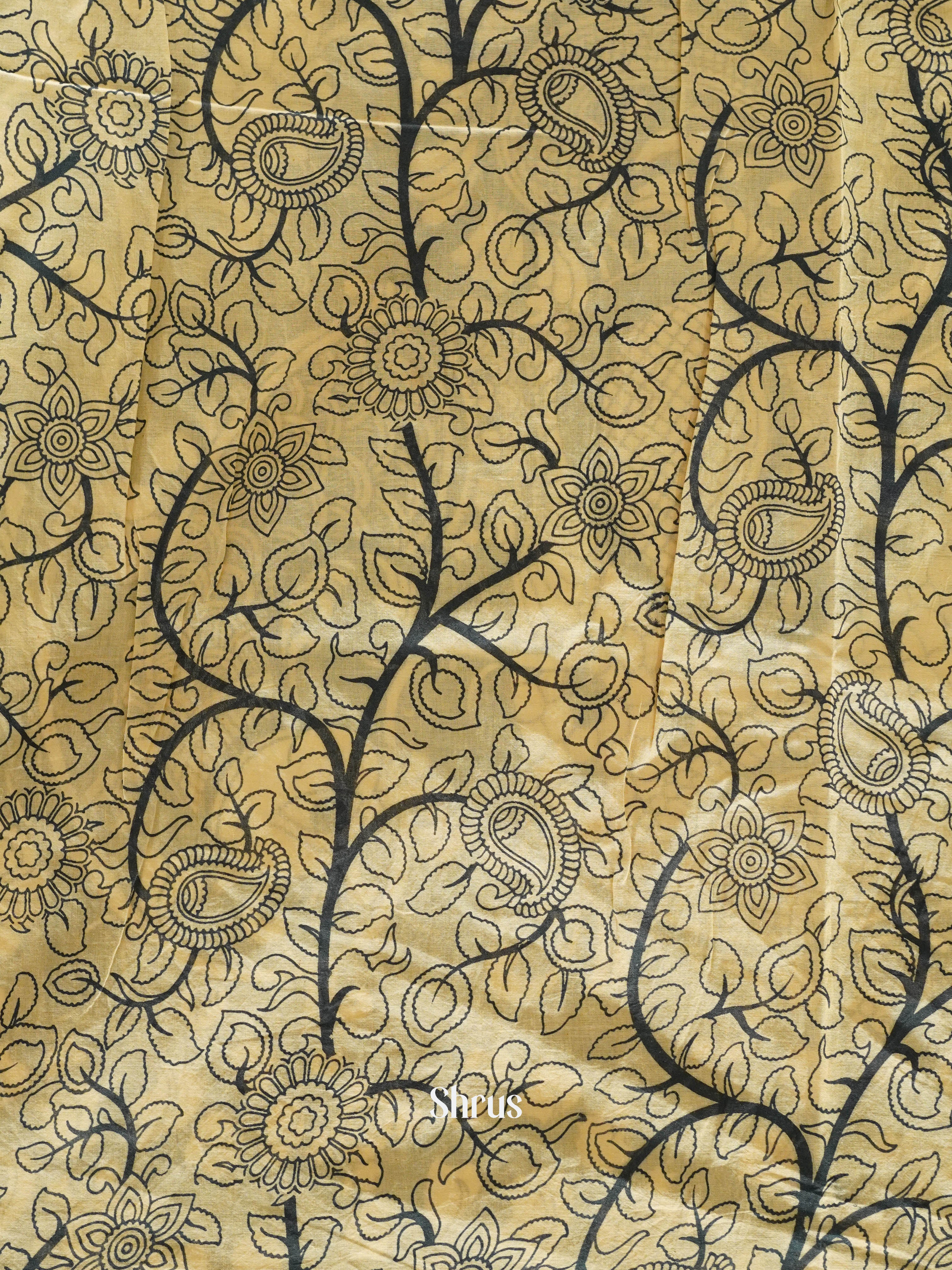 Beige & Grey - kalamkari-cotton