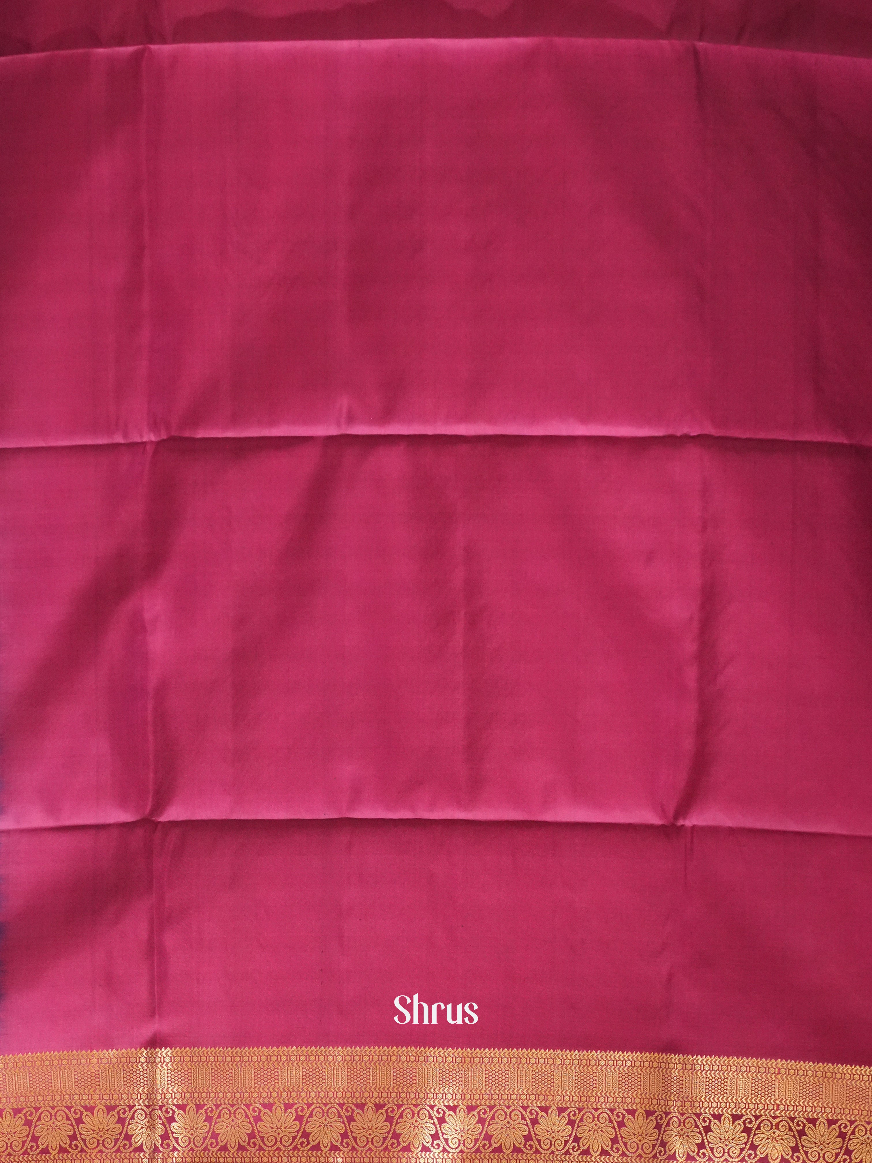 Violet & Purple - Soft Silk Saree