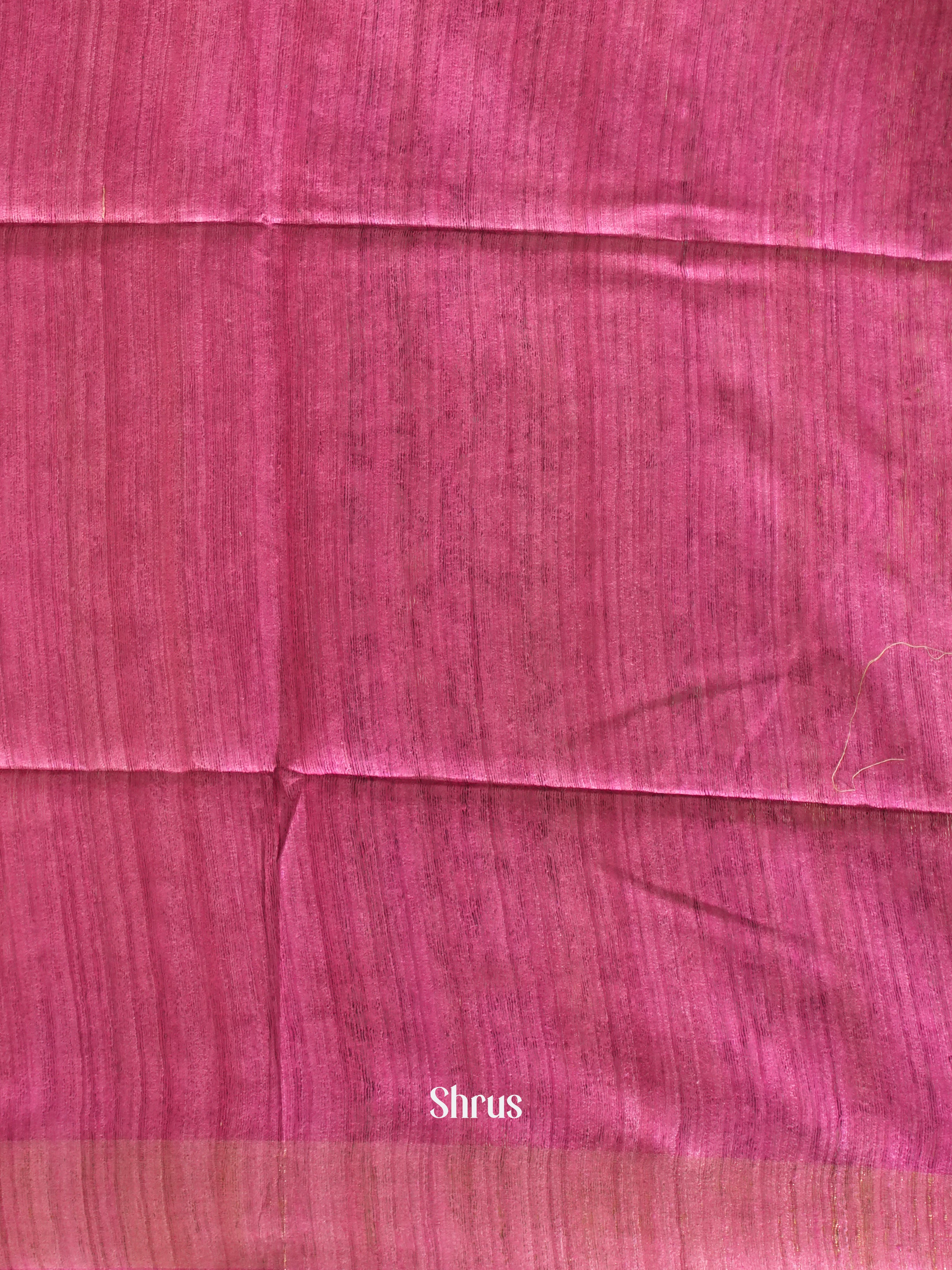 Blue & Pink - Gicha Saree