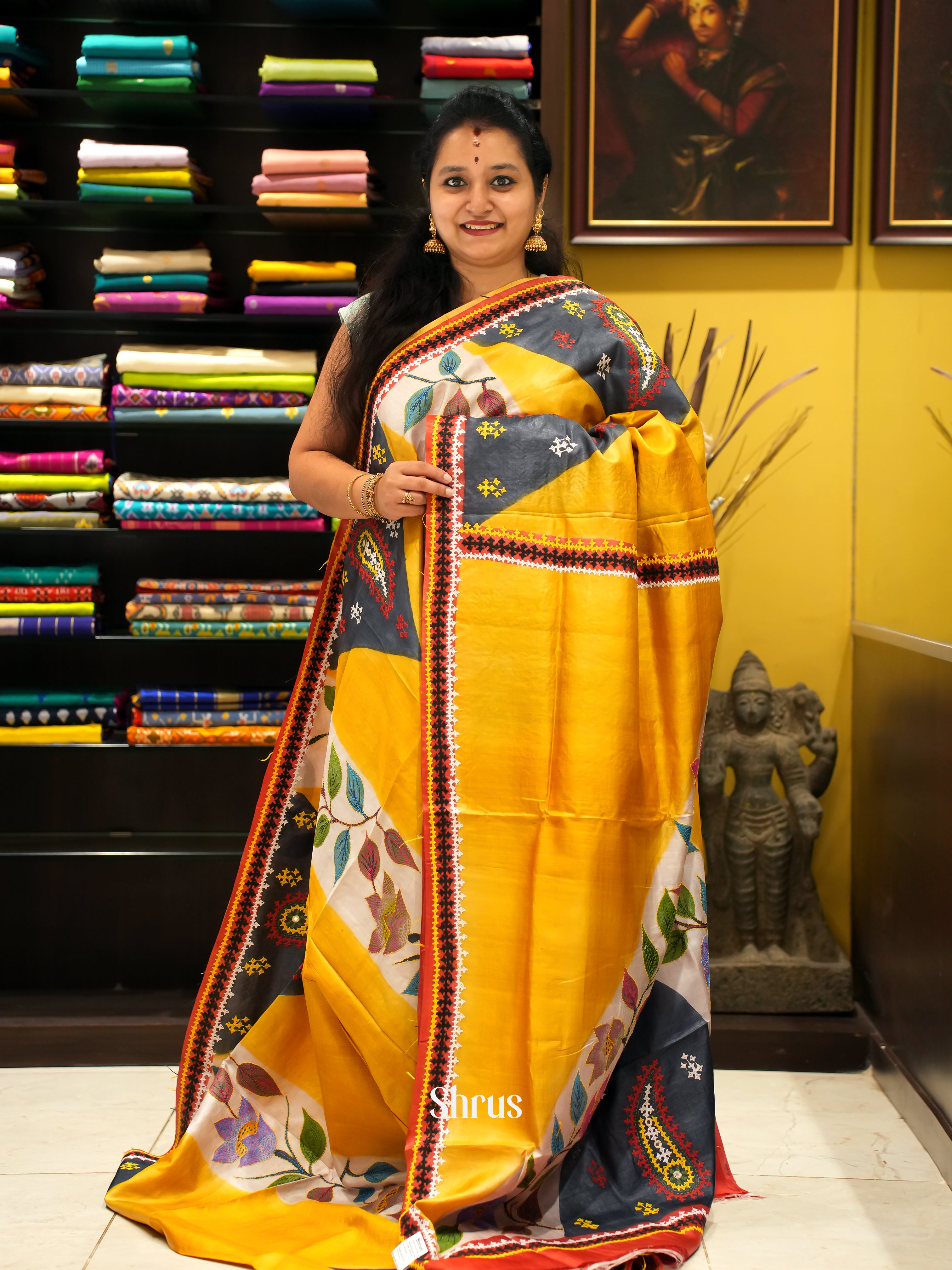 CGS01114 - Tussar Saree