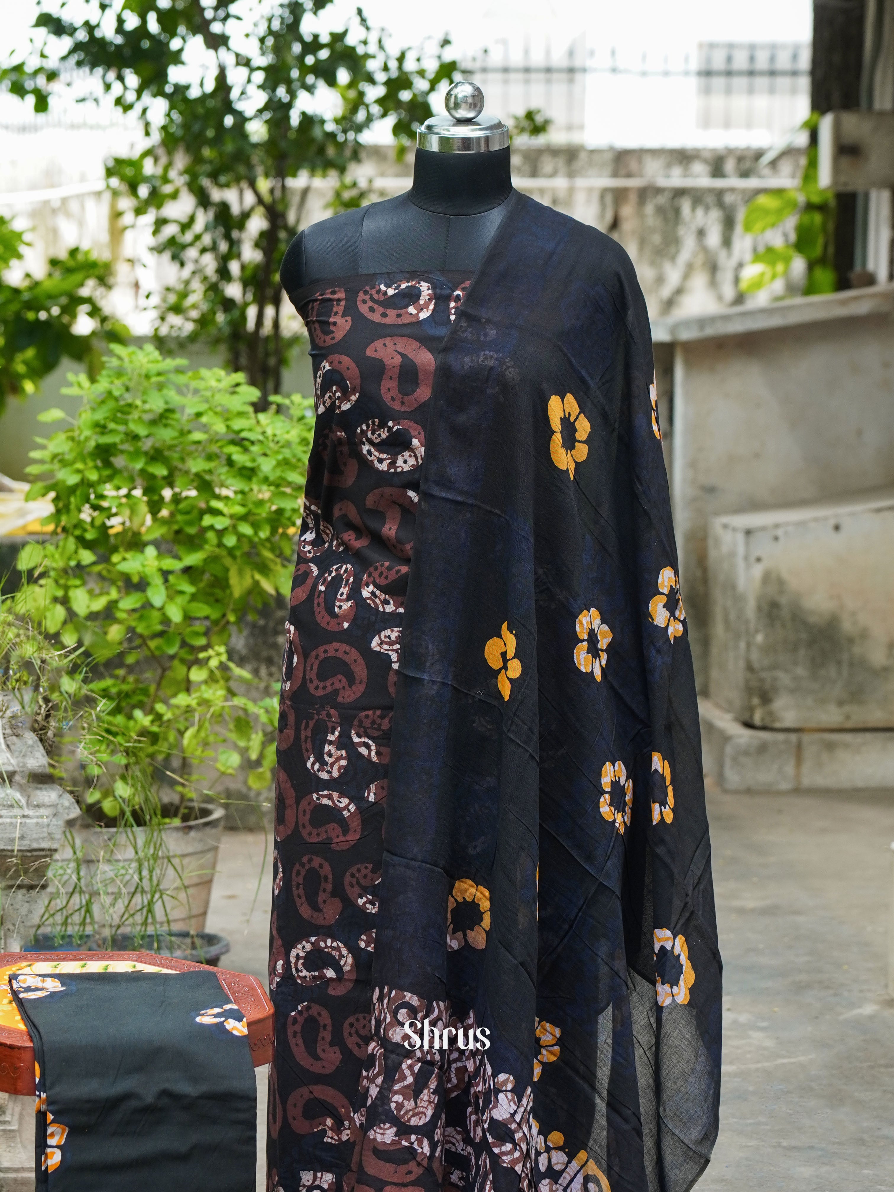 Black - Cotton salwar