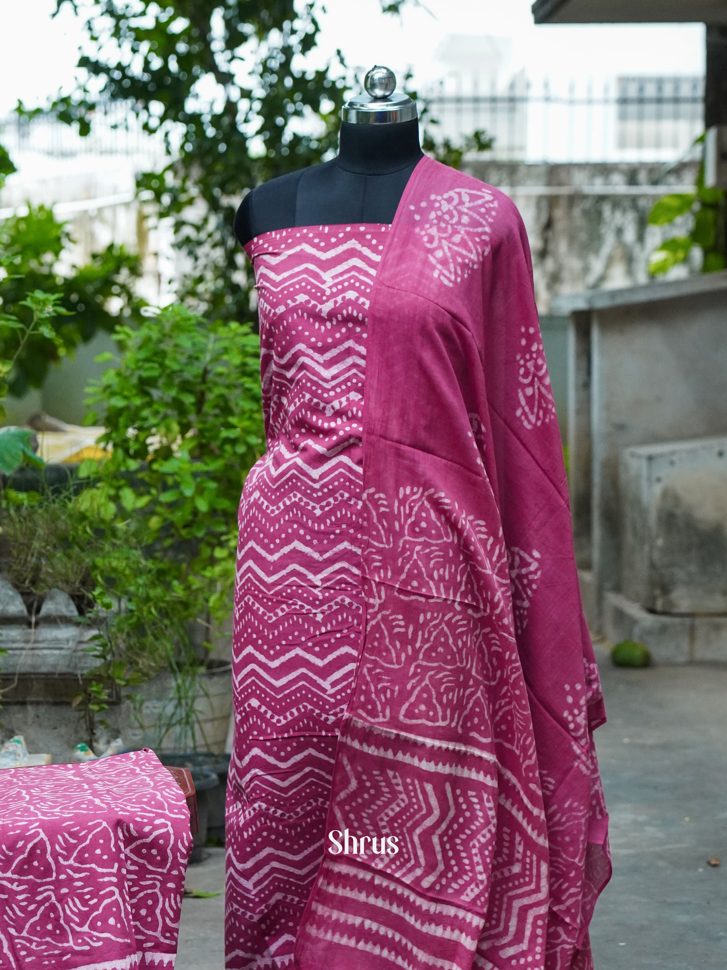 Majenta - Cotton salwar