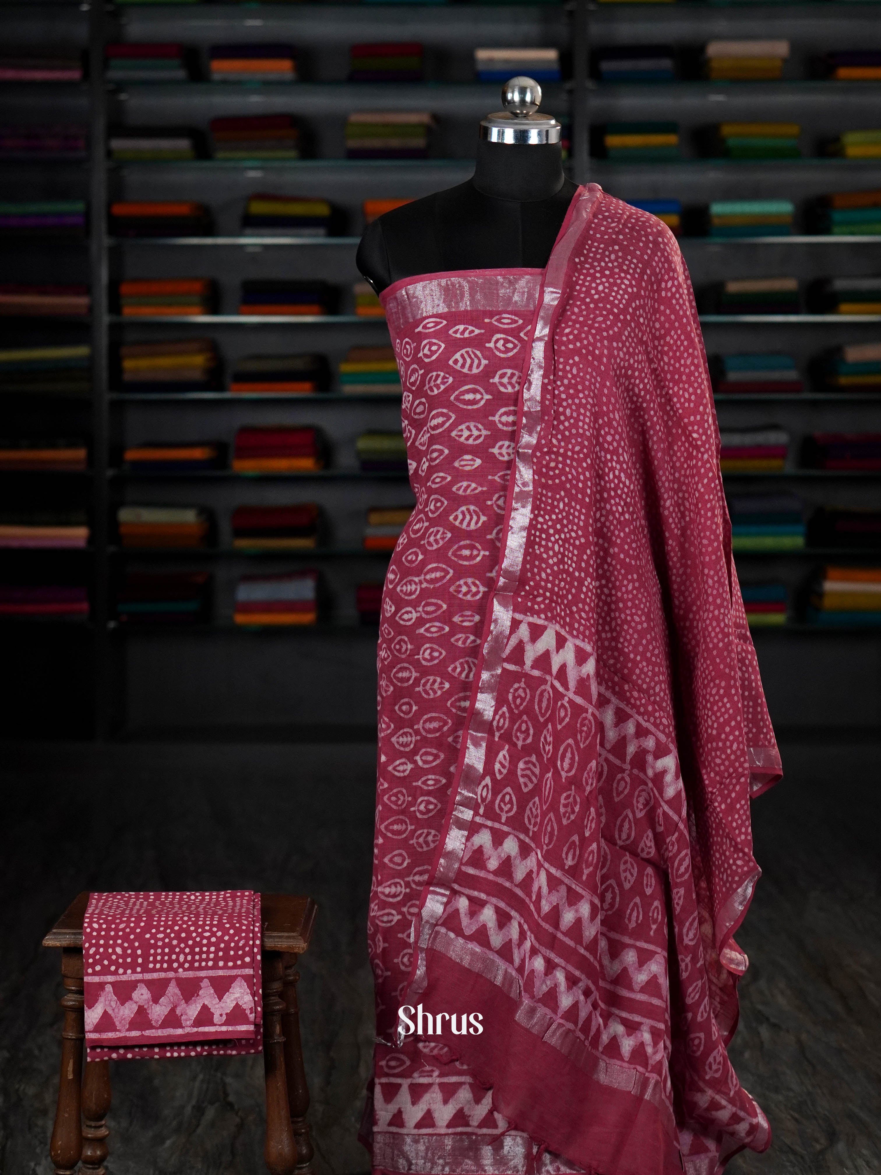 Light Pink  - Linen Salwar