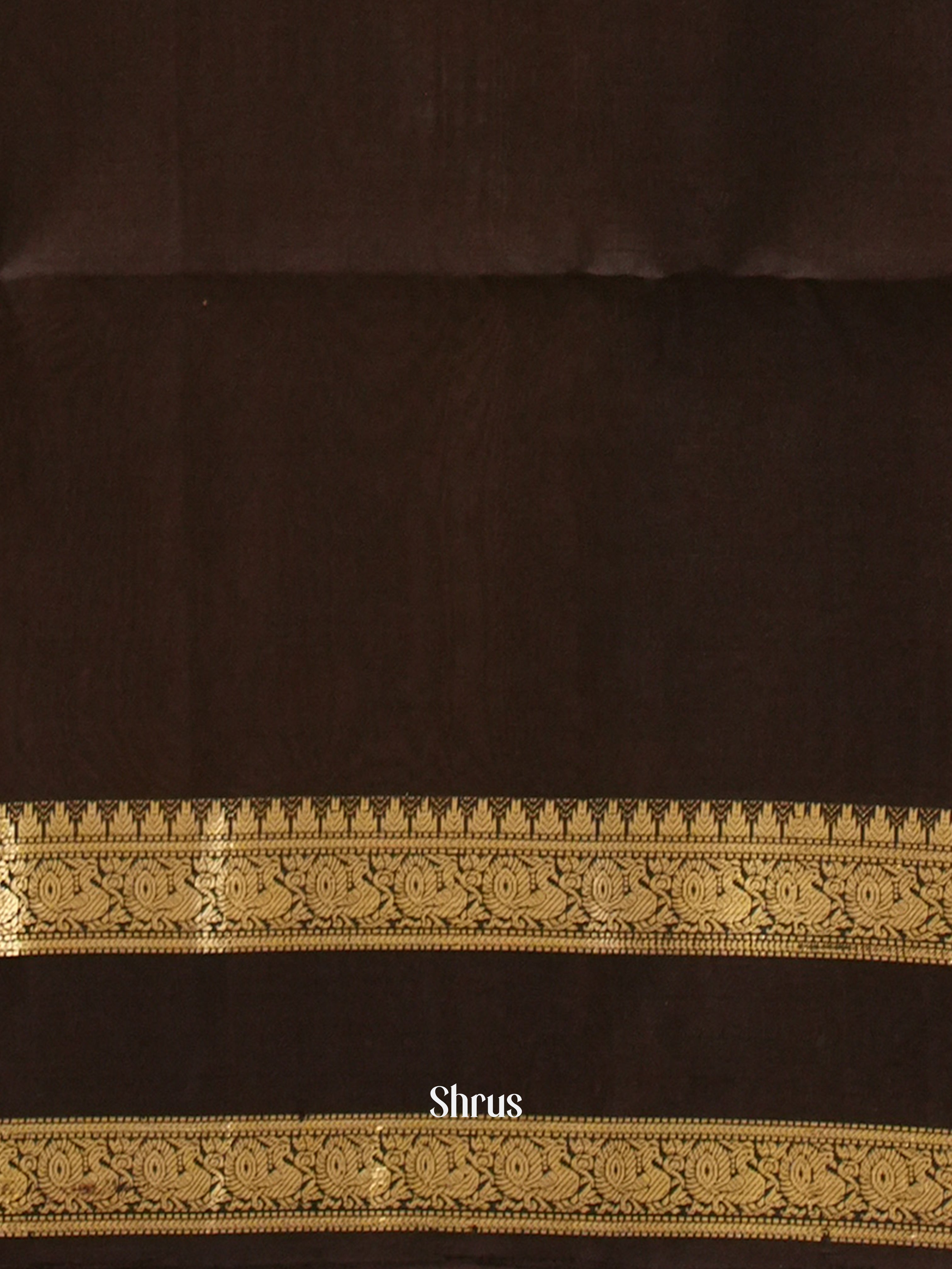 Honey & Brown - Soft Silk Saree