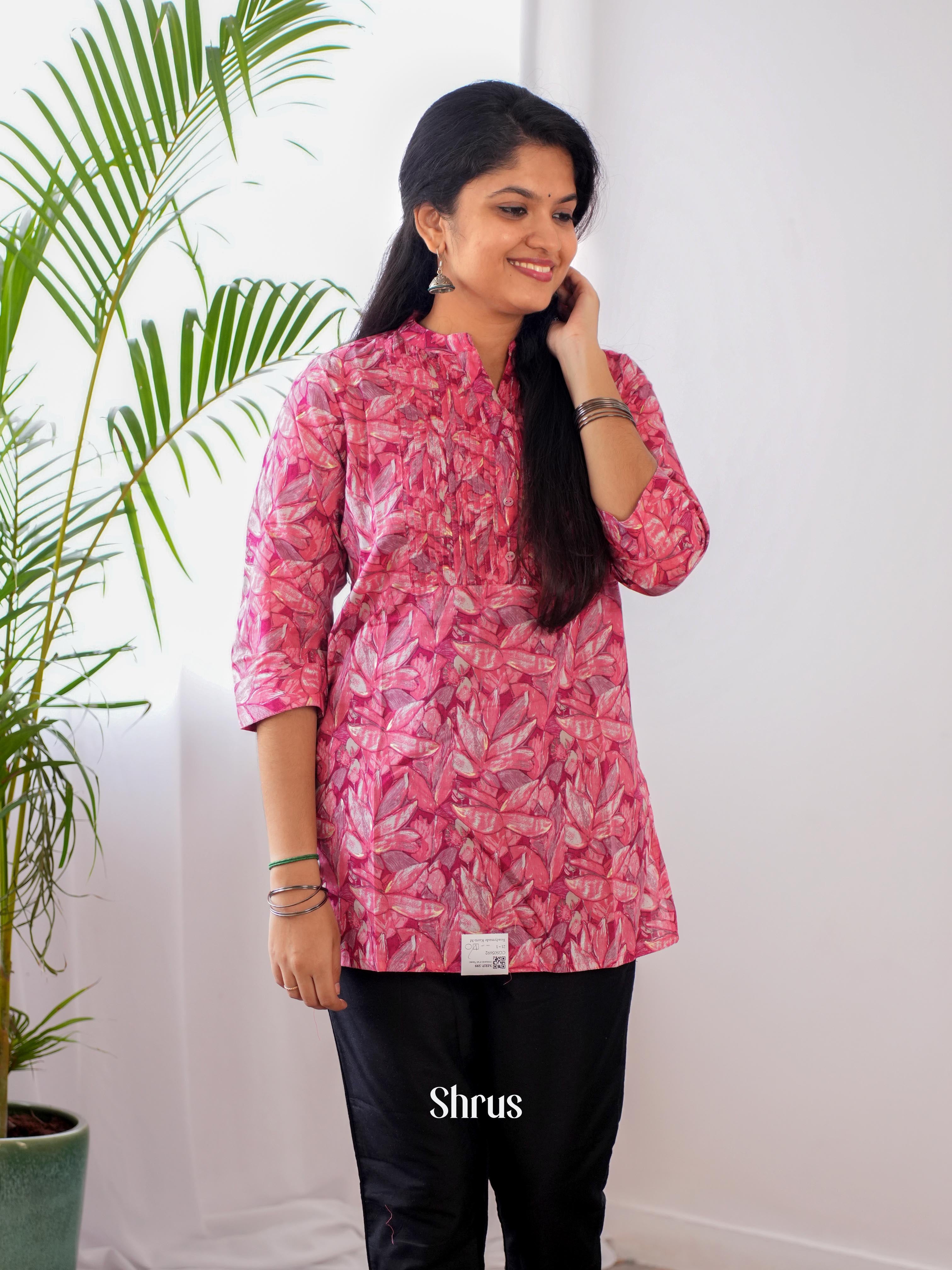 Pink - Readymade Kurti