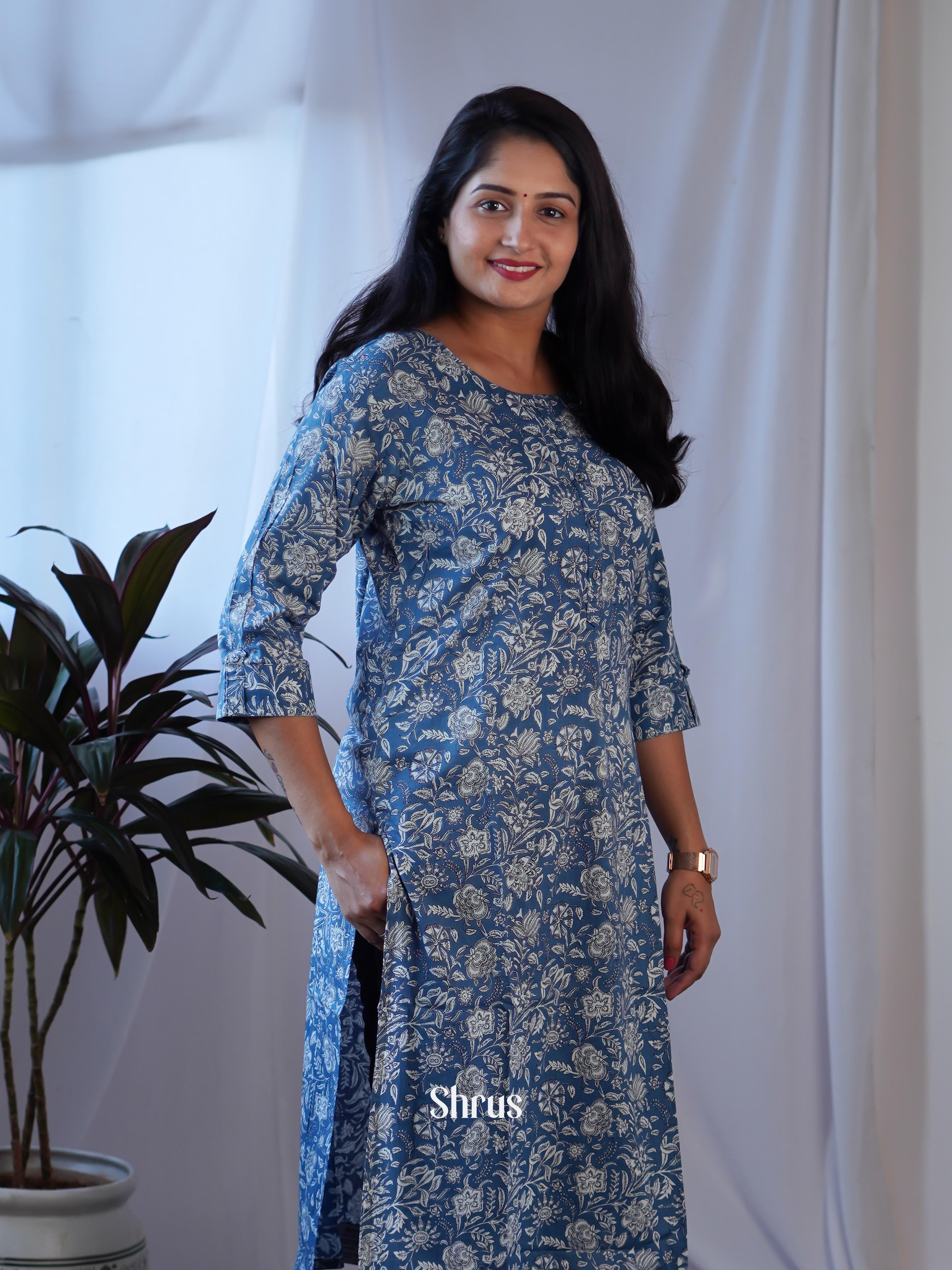 Blue - Readymade Kurti