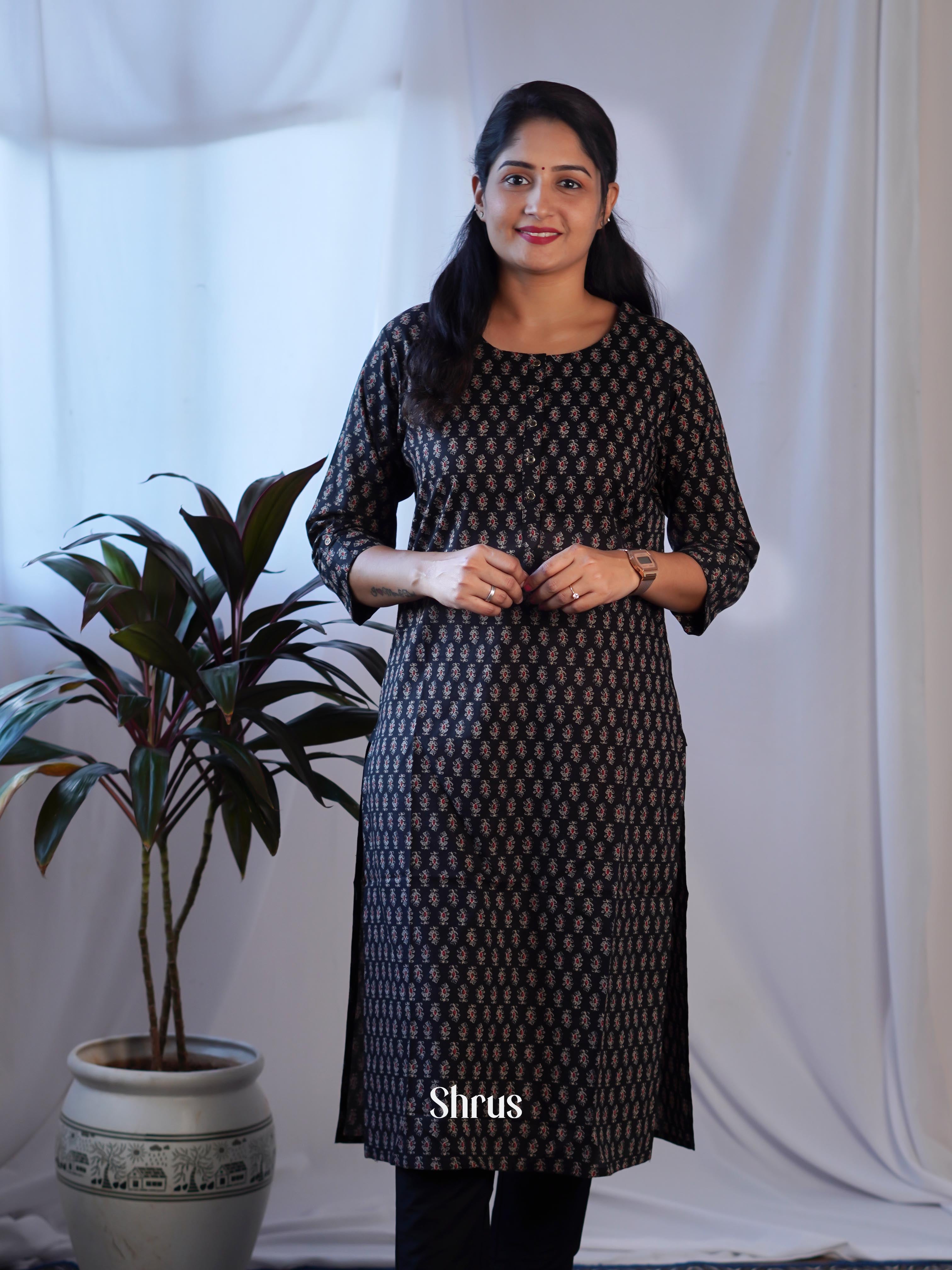 Black - Readymade kurti