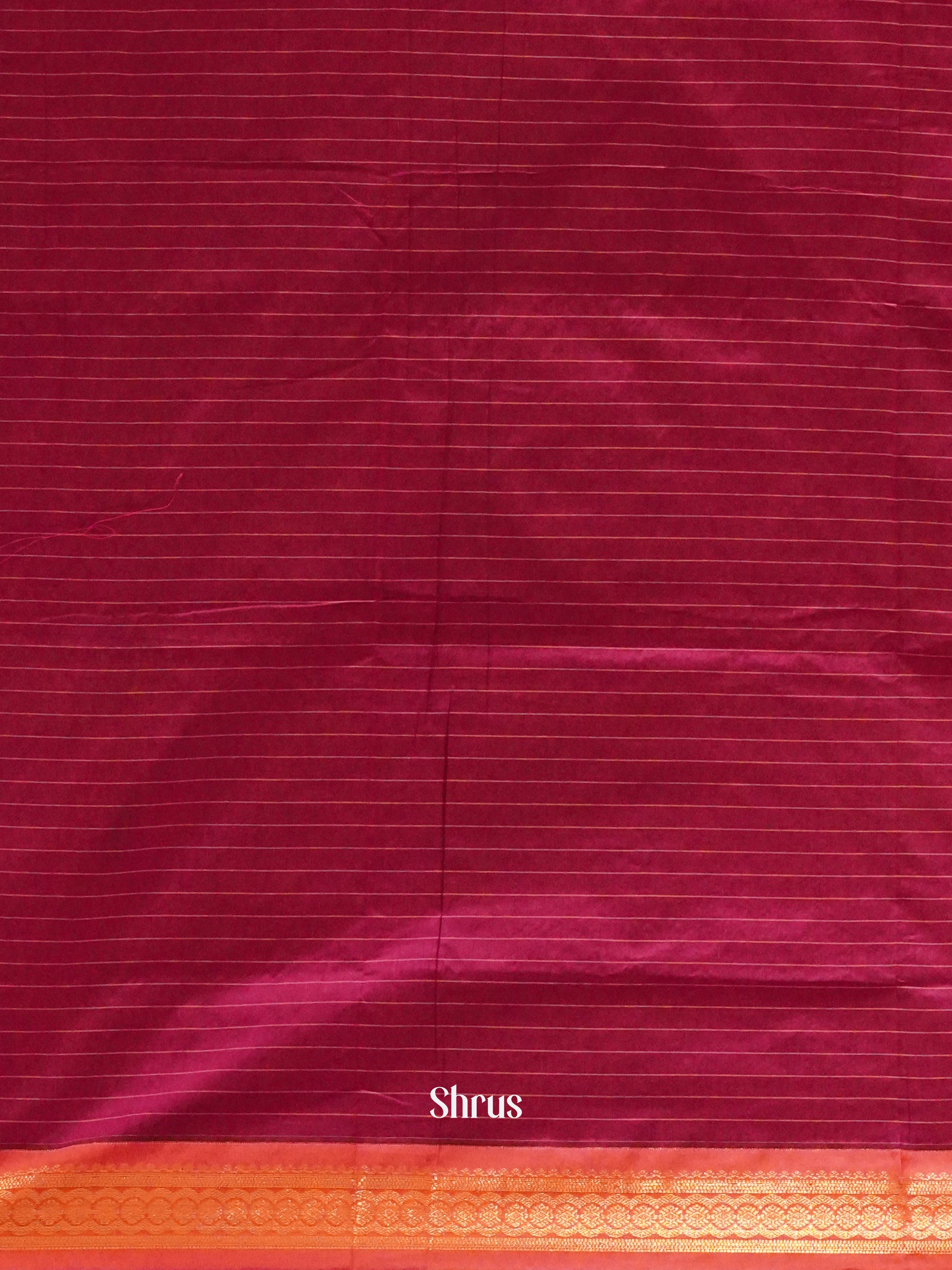 Violet & Majenta - Kalyani Cotton Saree