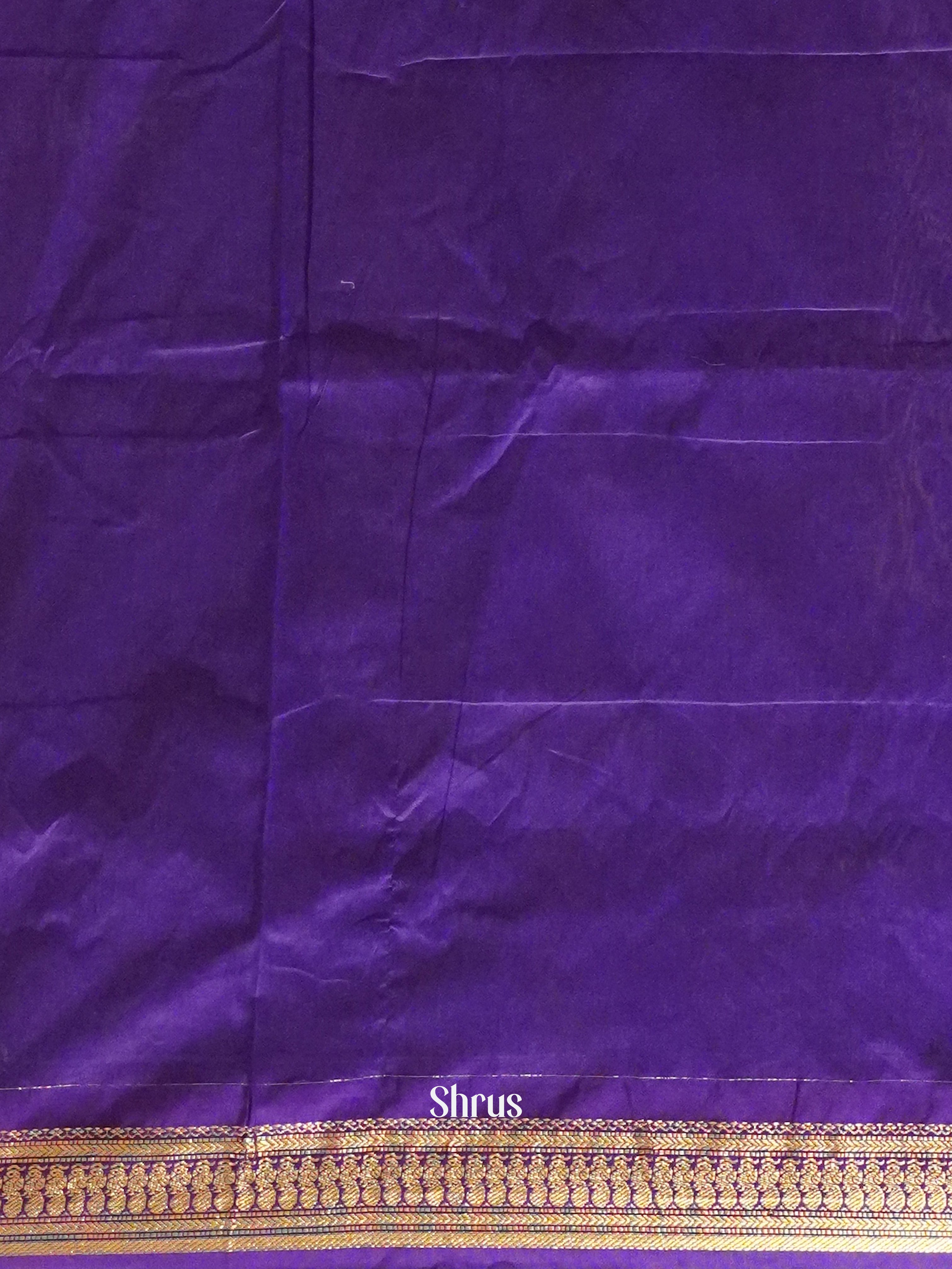 Lavender & Violet- Kalyani Cotton Saree