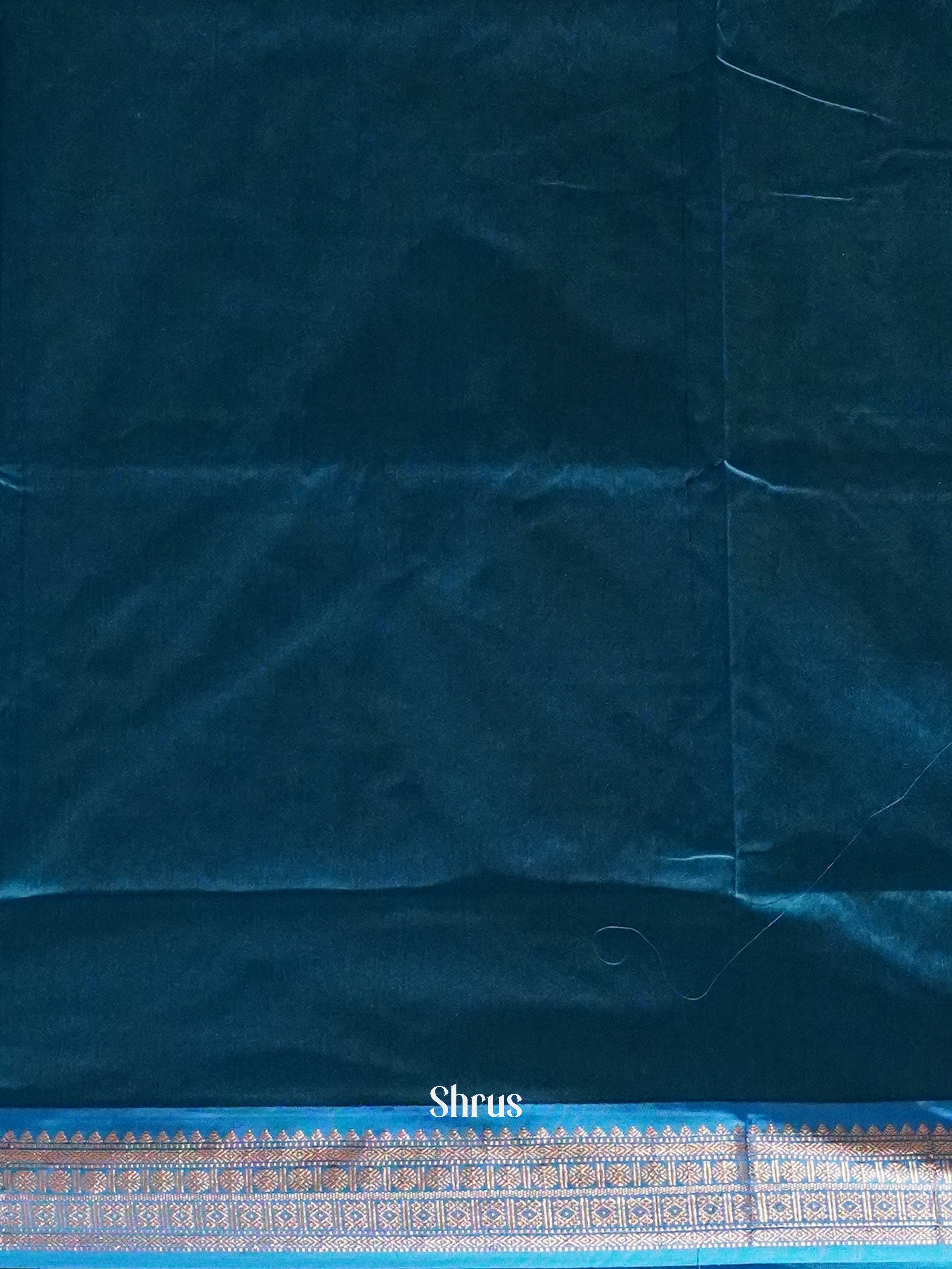 Black & Blue - Kalyani Cotton Saree