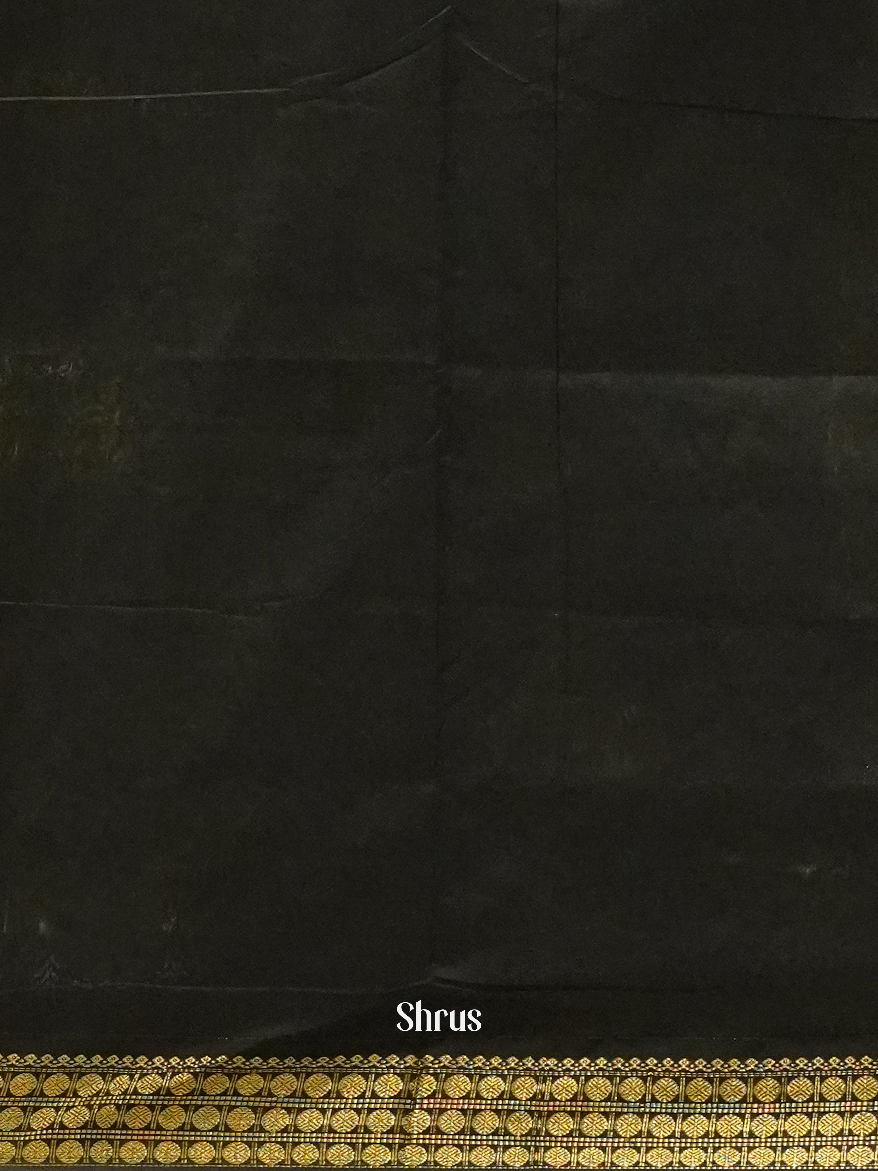 Grey & Black - Kalyani Cotton Saree