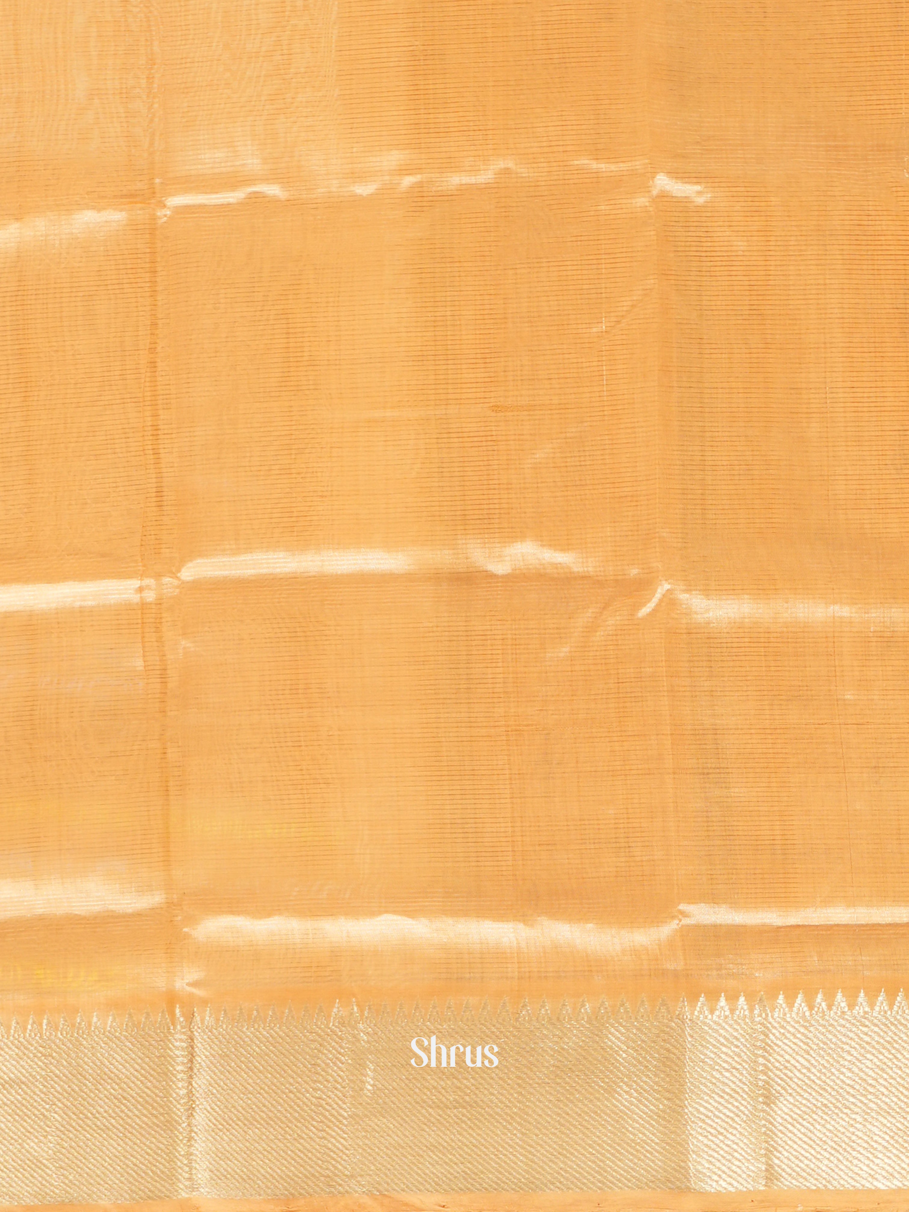 Sandal(Single Tone) - Mangalagiri silkcotton Saree