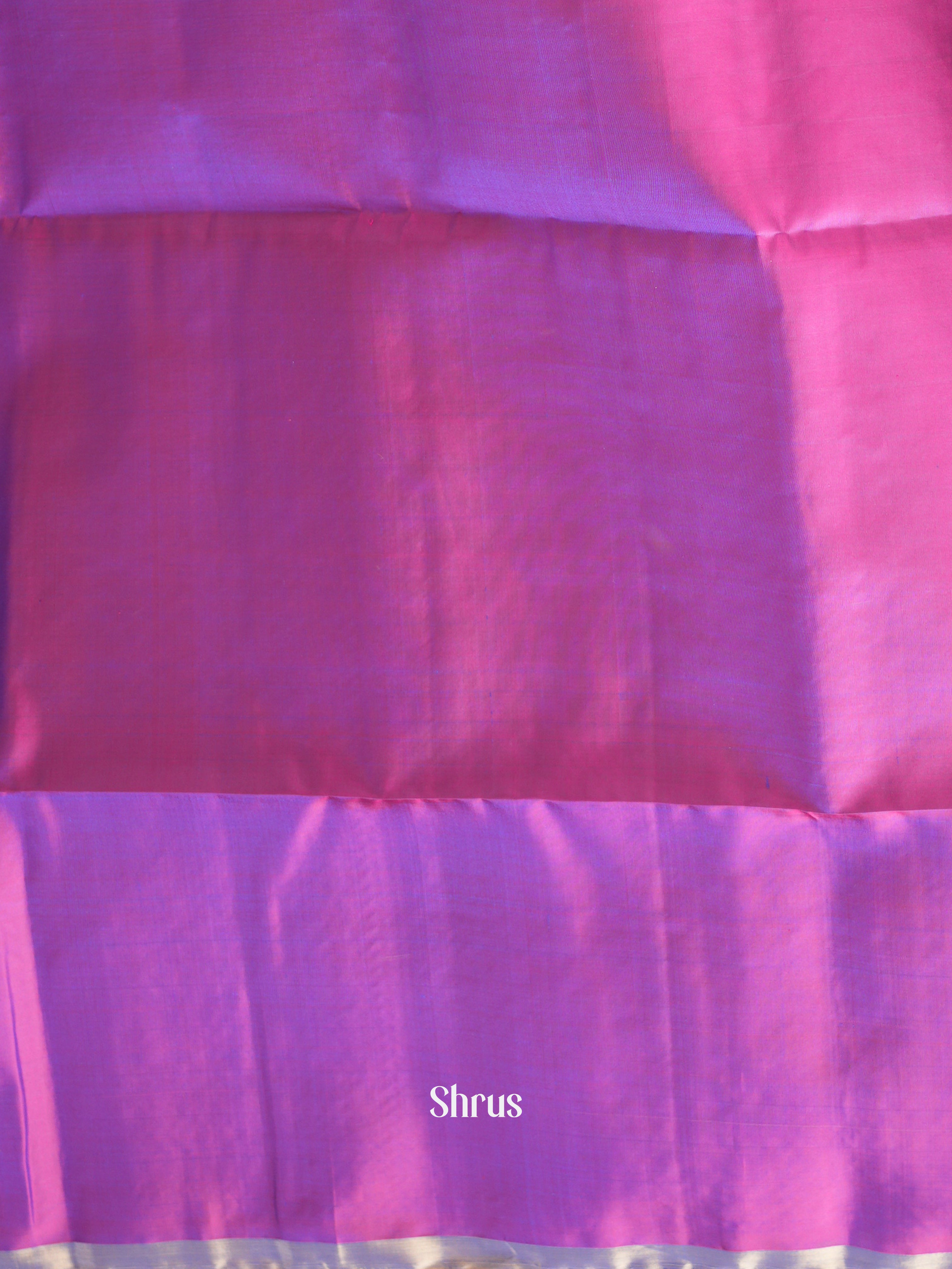 Purple(Single Tone) - Soft Silk Saree