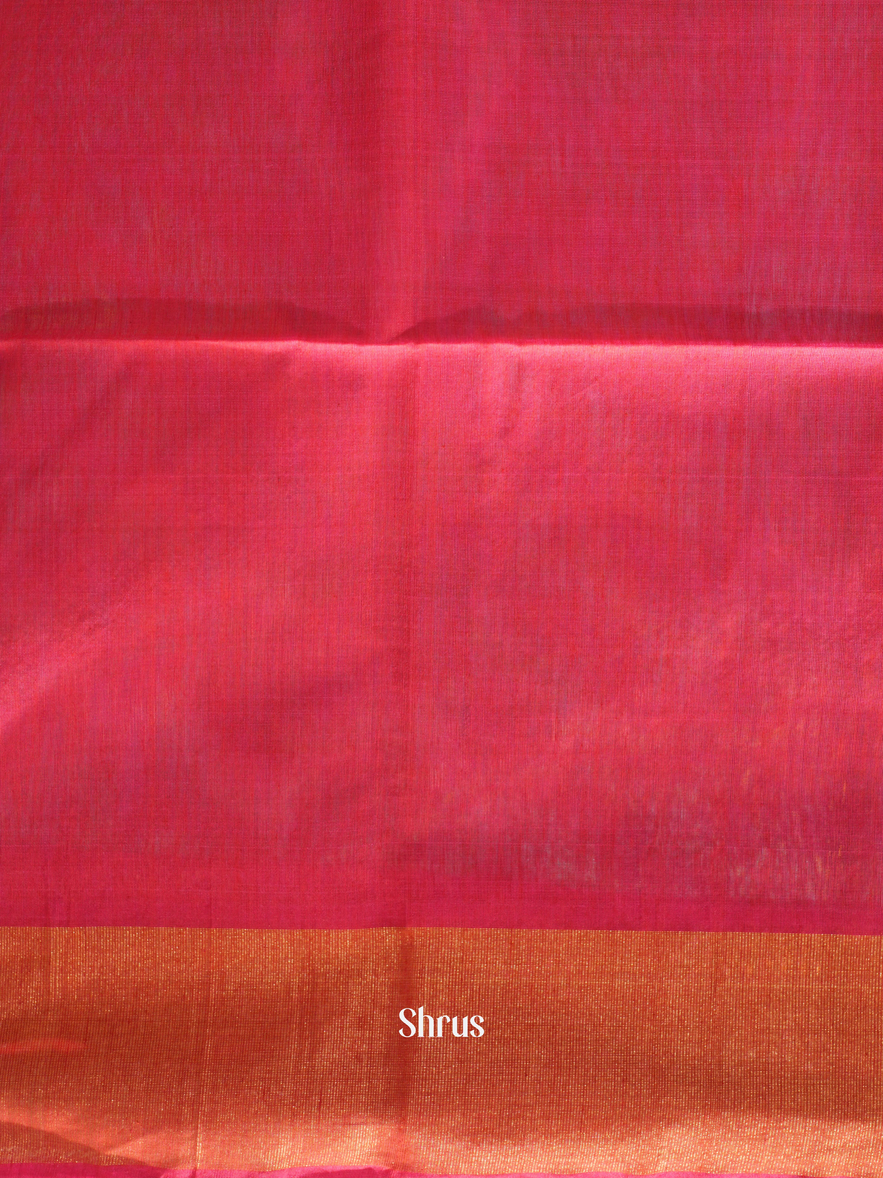 Blue & Pink - Pochampally sico Saree