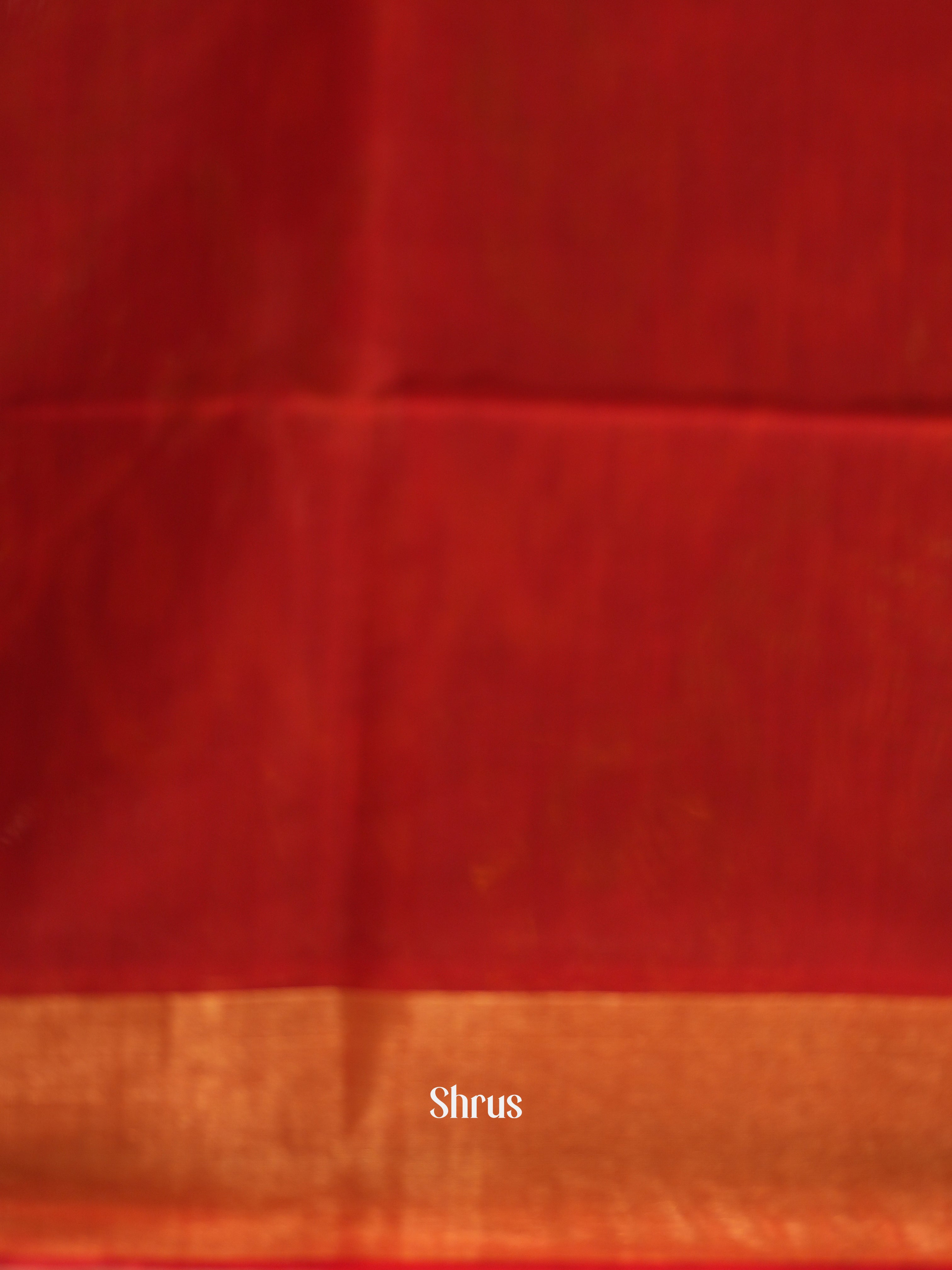 Black & Red - Pochampally sico Saree