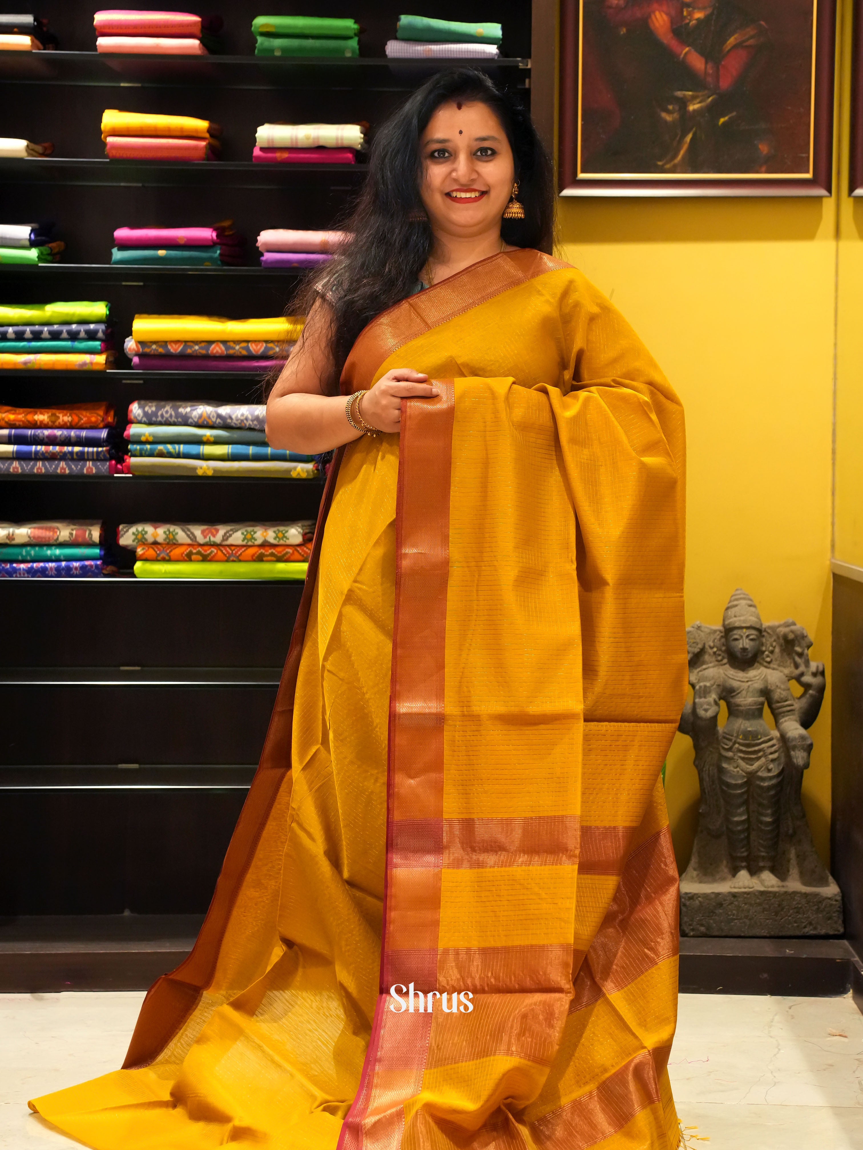 CGS15005- Silk Cotton Saree