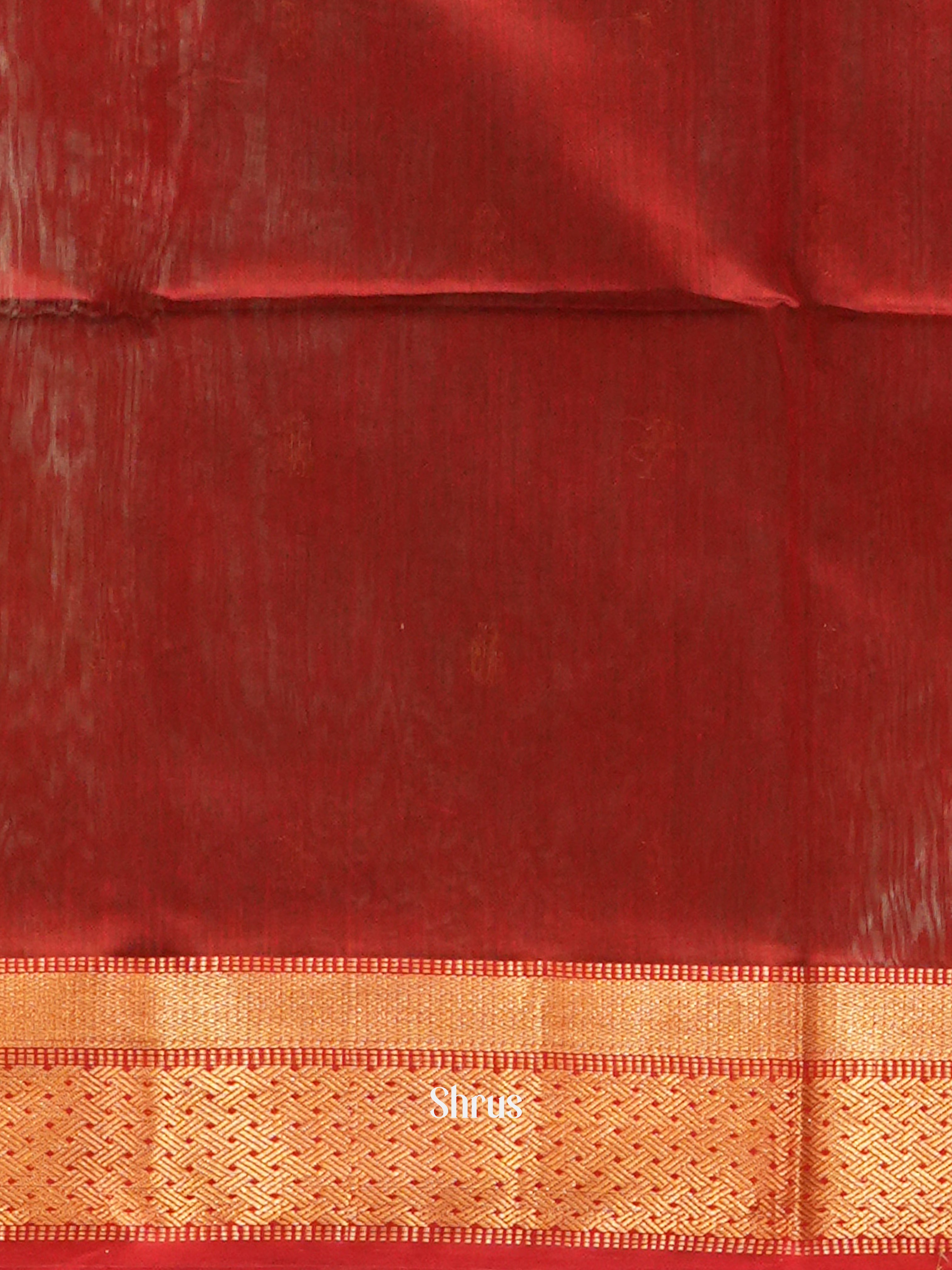 Green & Red - Maheswari sico Saree