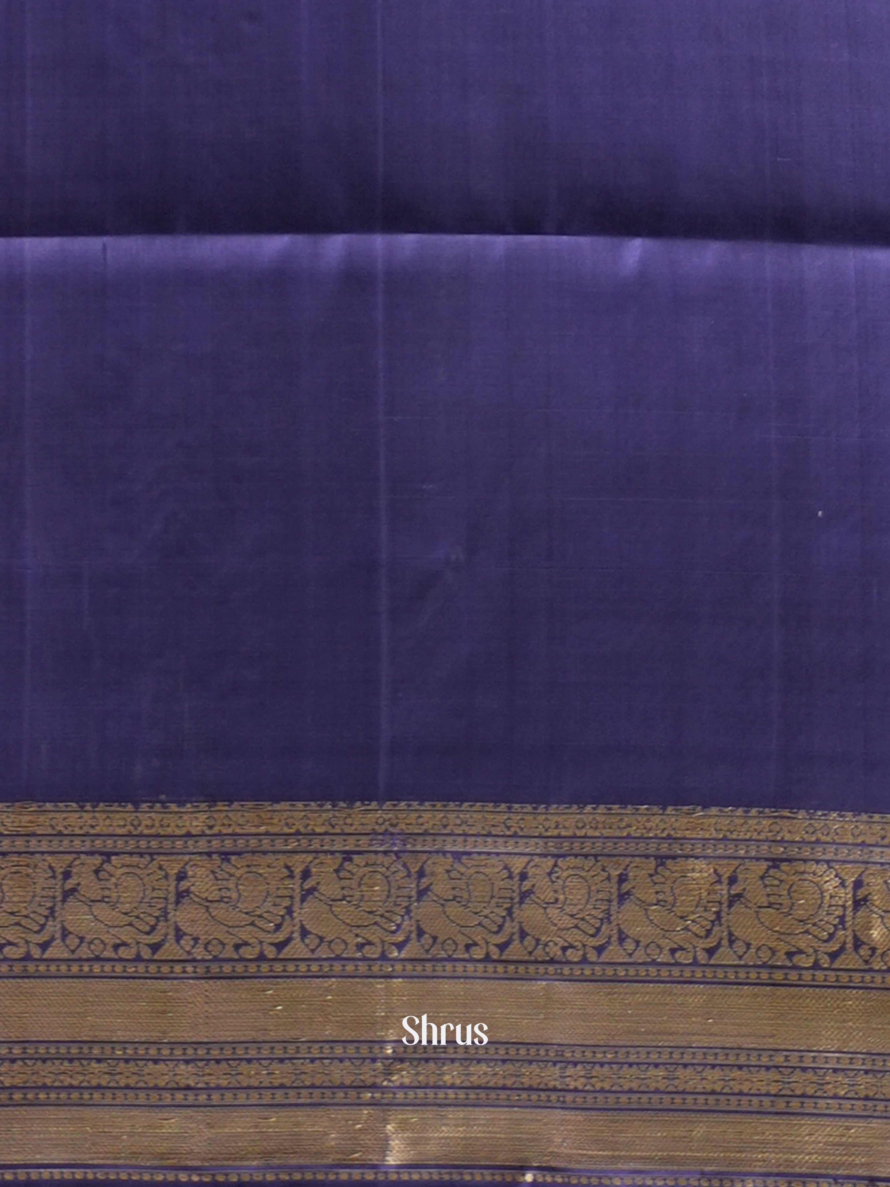 Lavender  & Purple - Soft Silk Saree