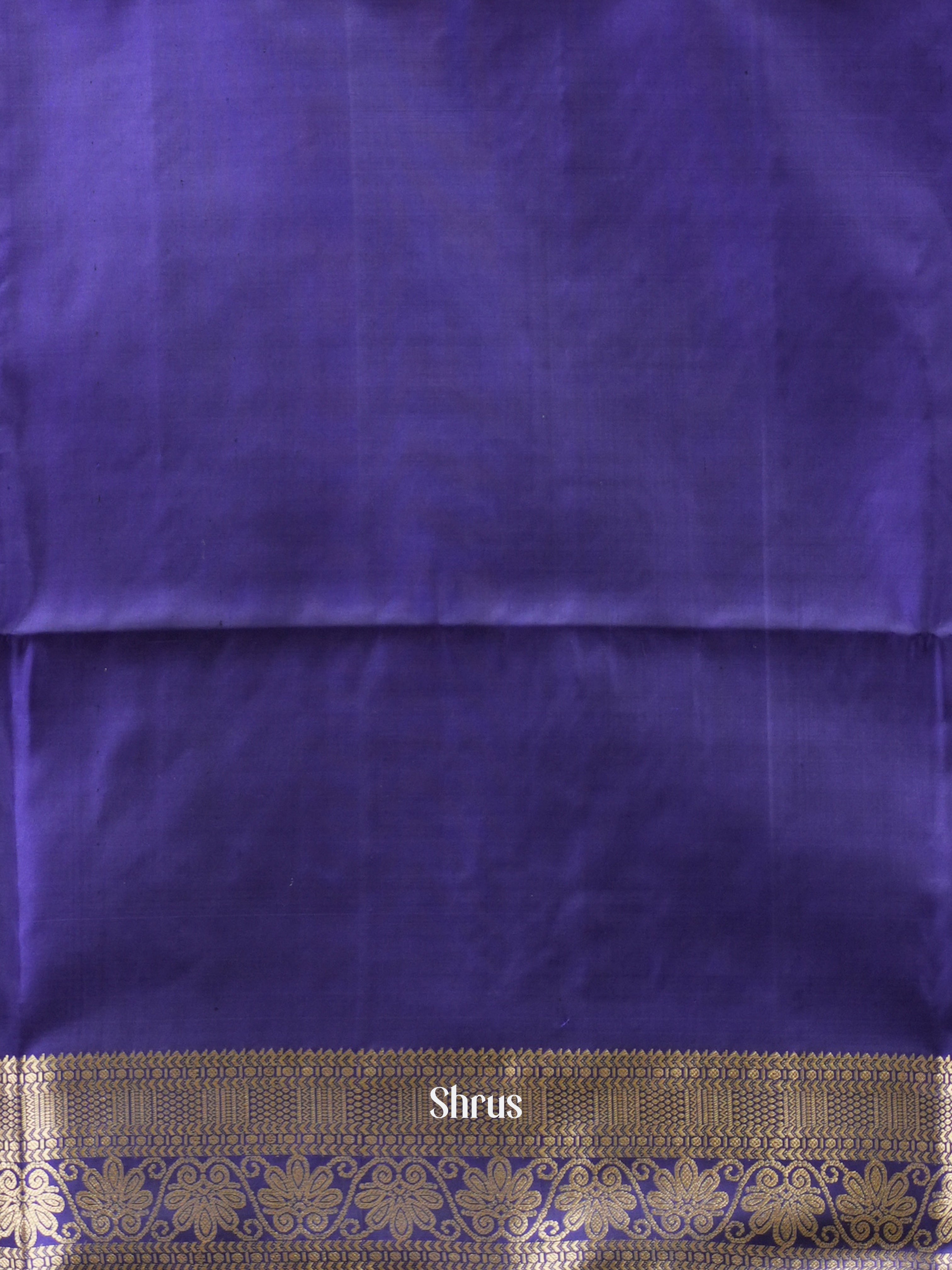 Lavender & Purple - Soft Silk Saree