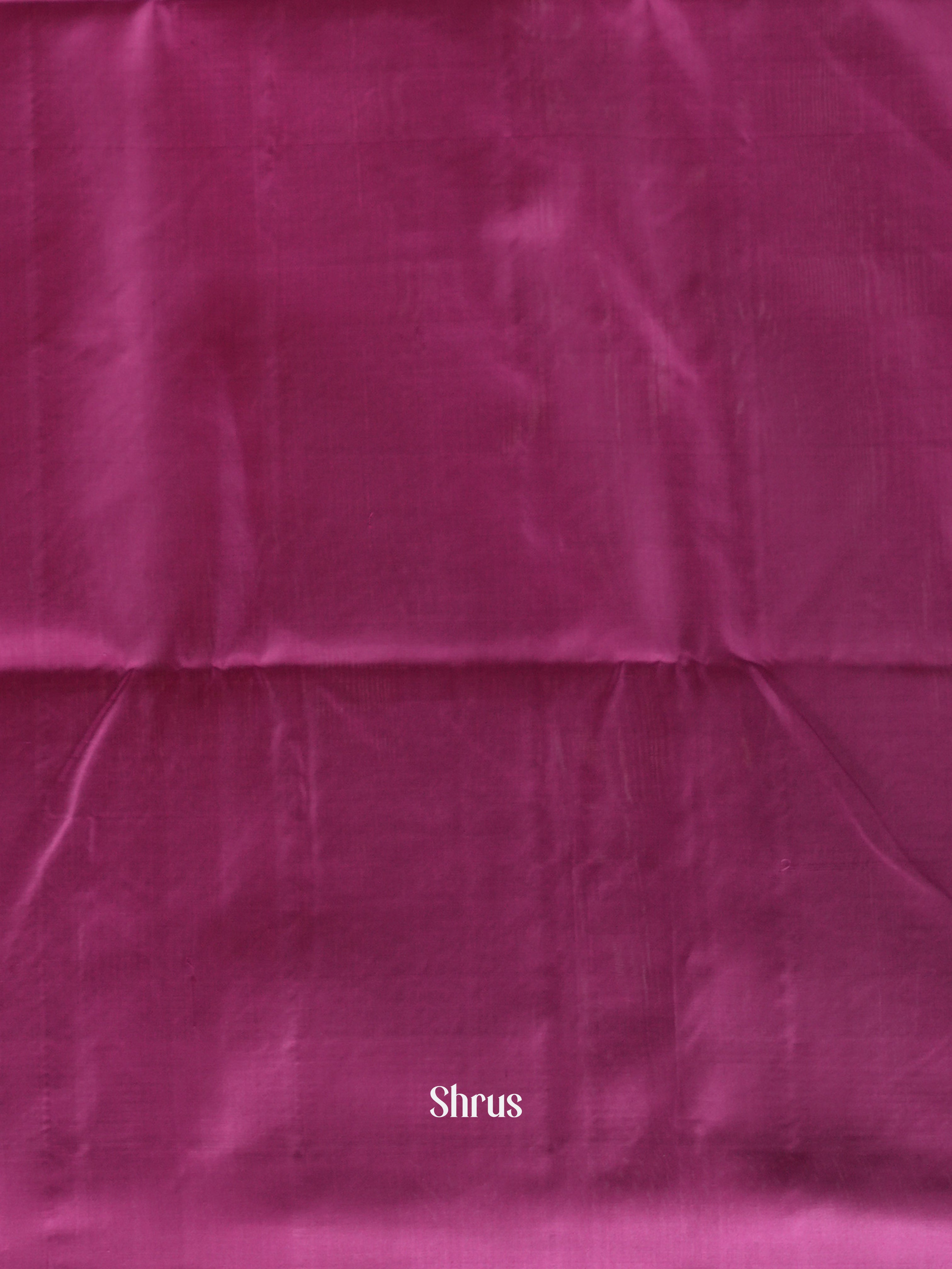 Red & Purple  - Soft Silk Saree