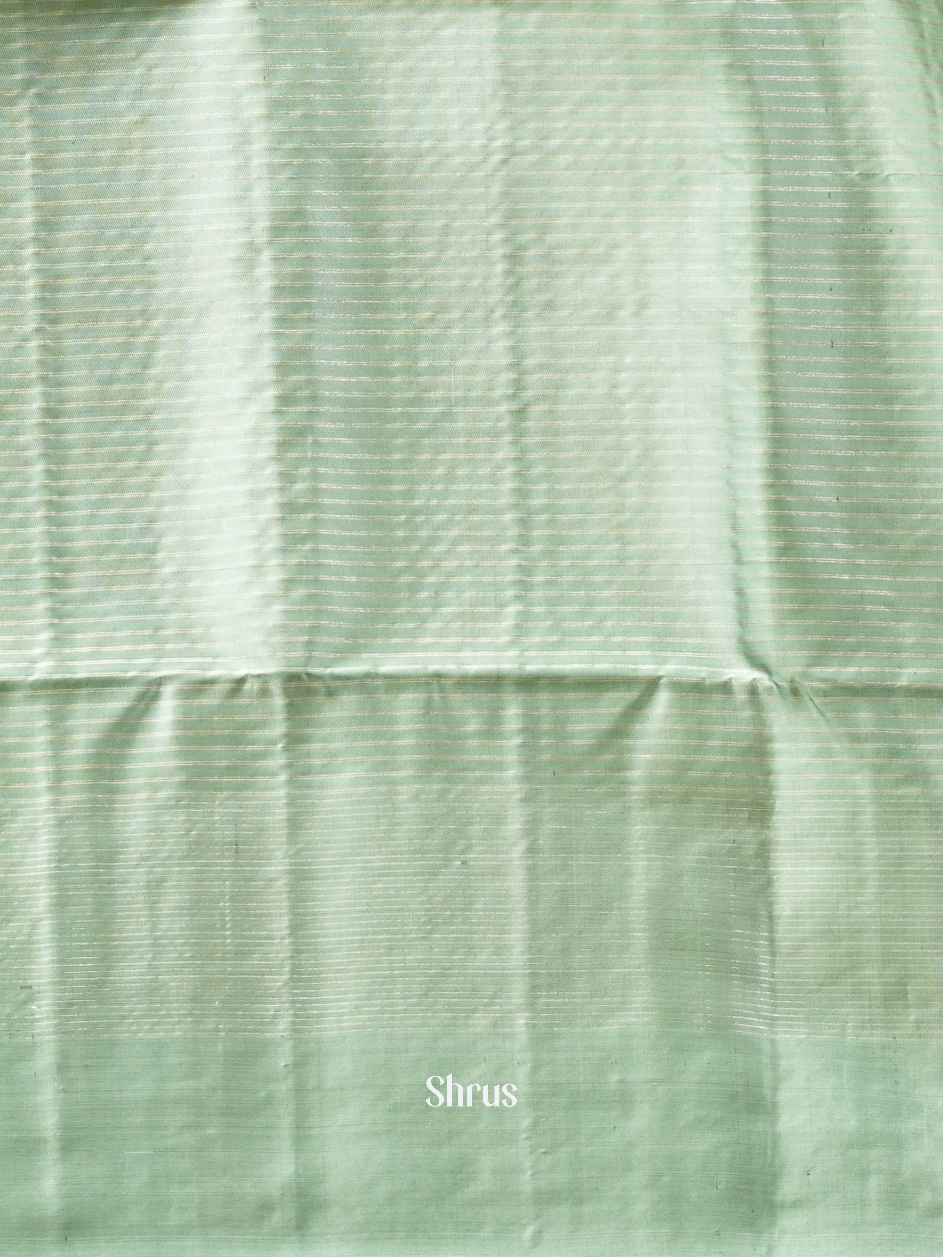 Green & Grey Green - Soft Silk Saree