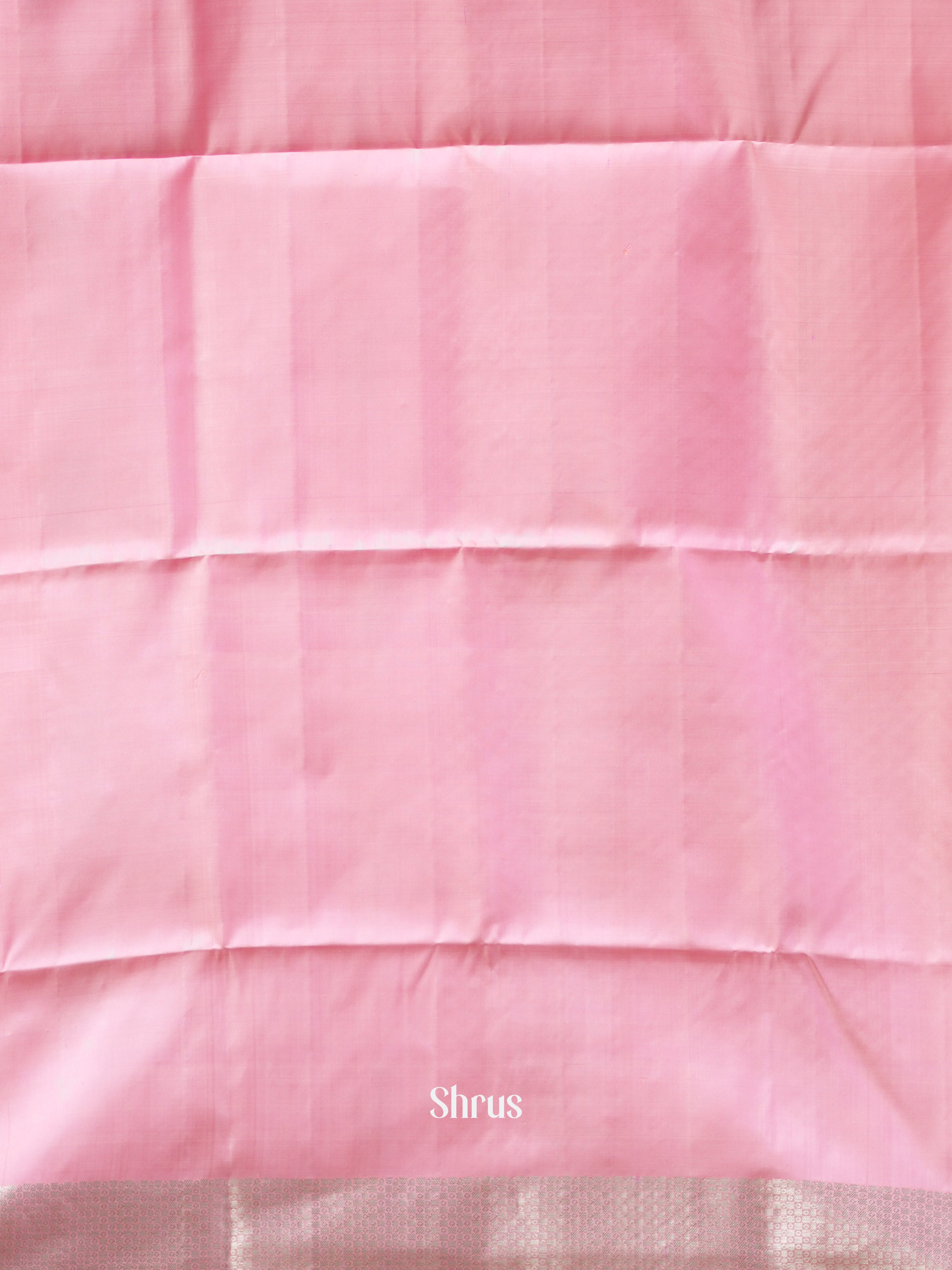 Pink(Single Tone) - Soft Silk Saree