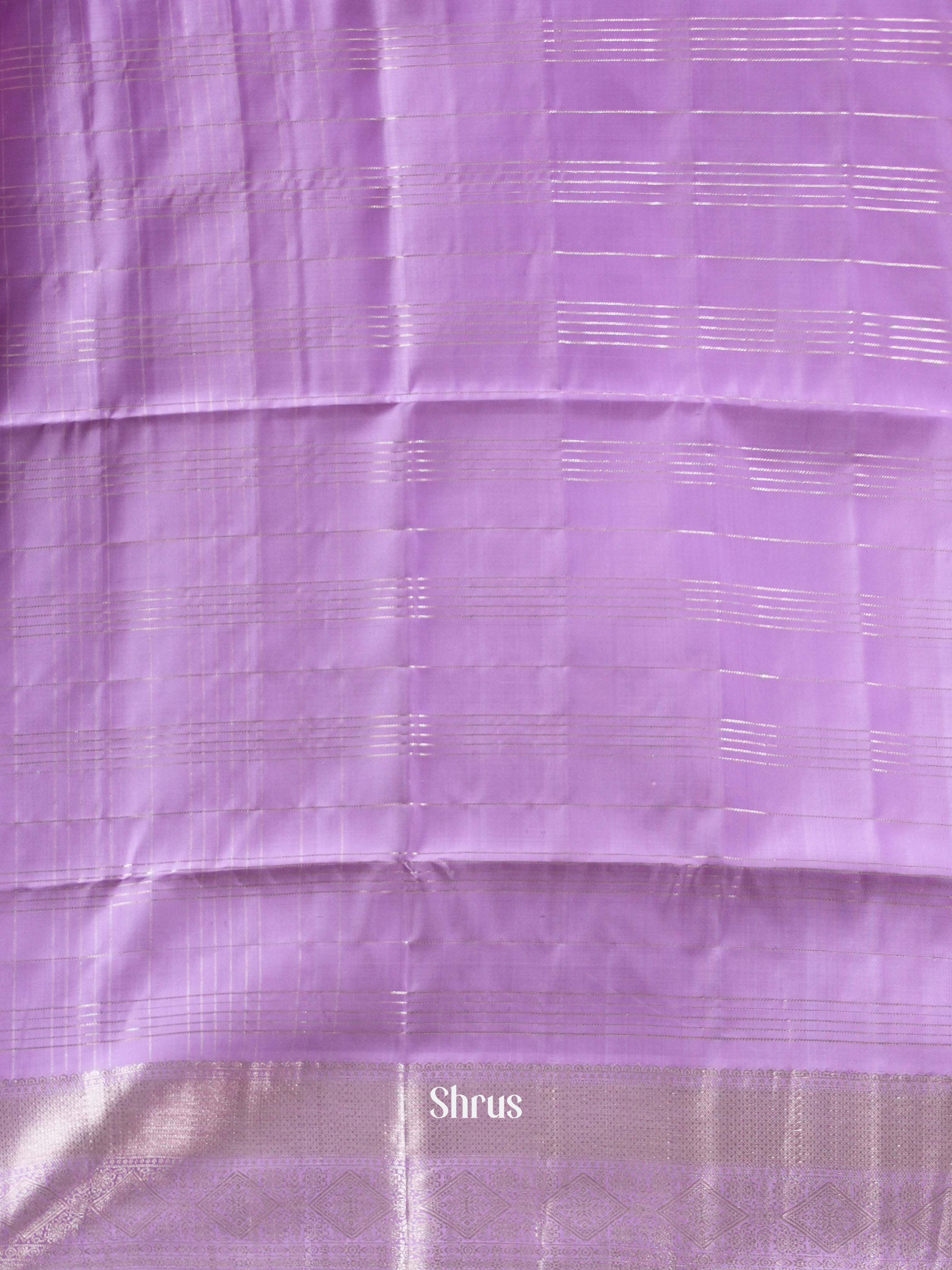 Purple(Single Tone) - Soft Silk Saree