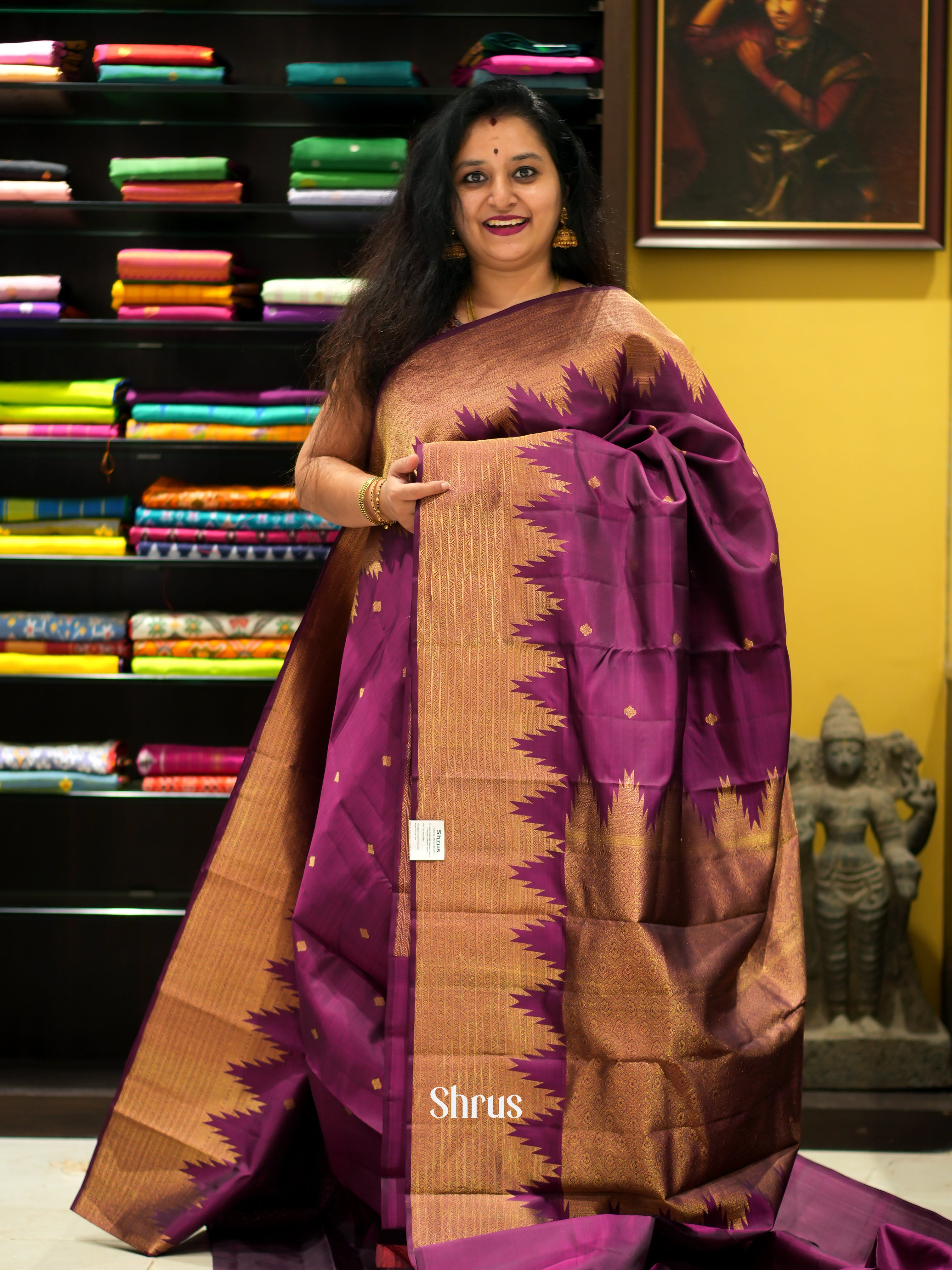 CGS15401 - Kanchipuram silk Saree