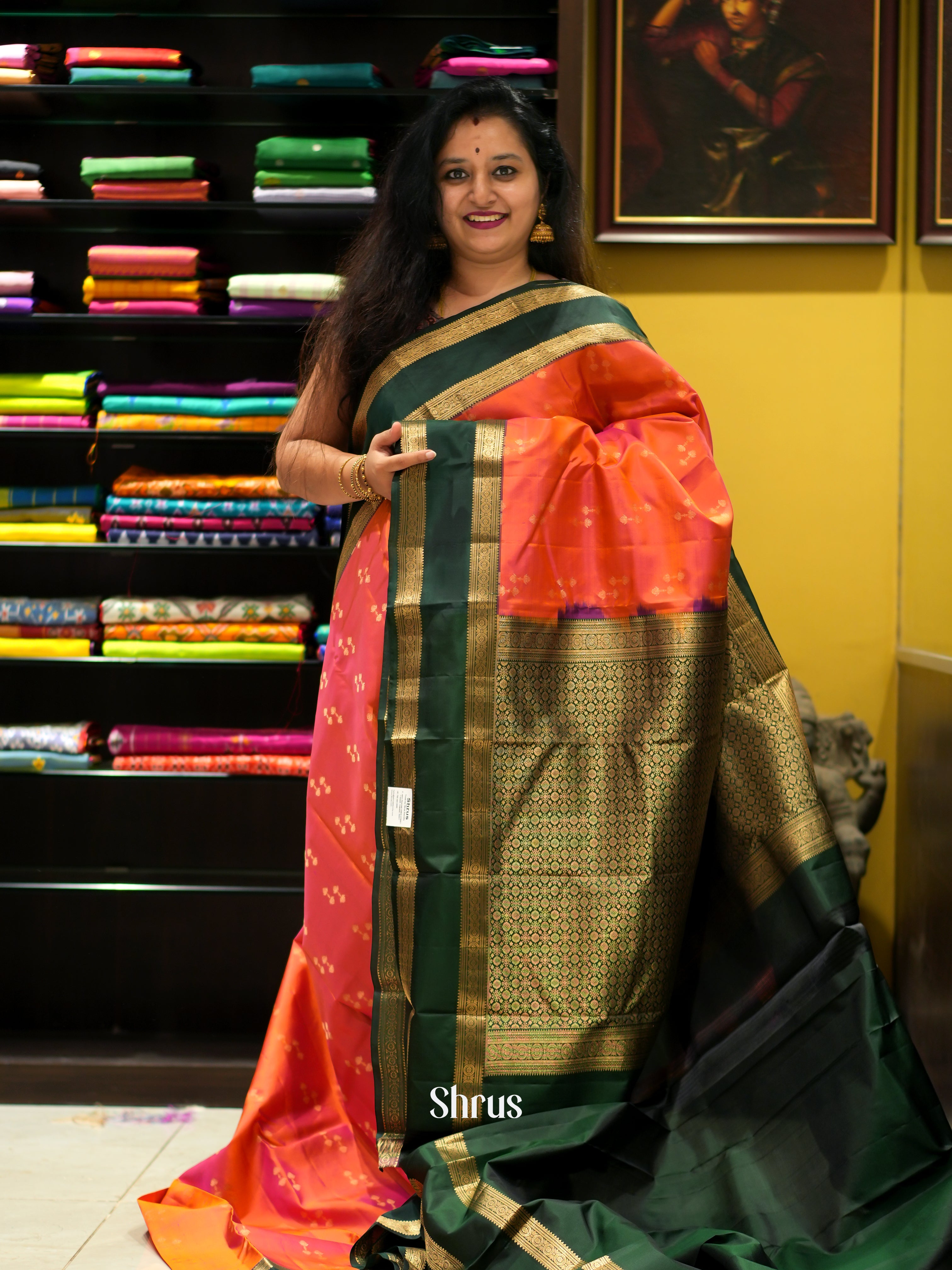 CGS15424 - Kanchipuram silk Saree