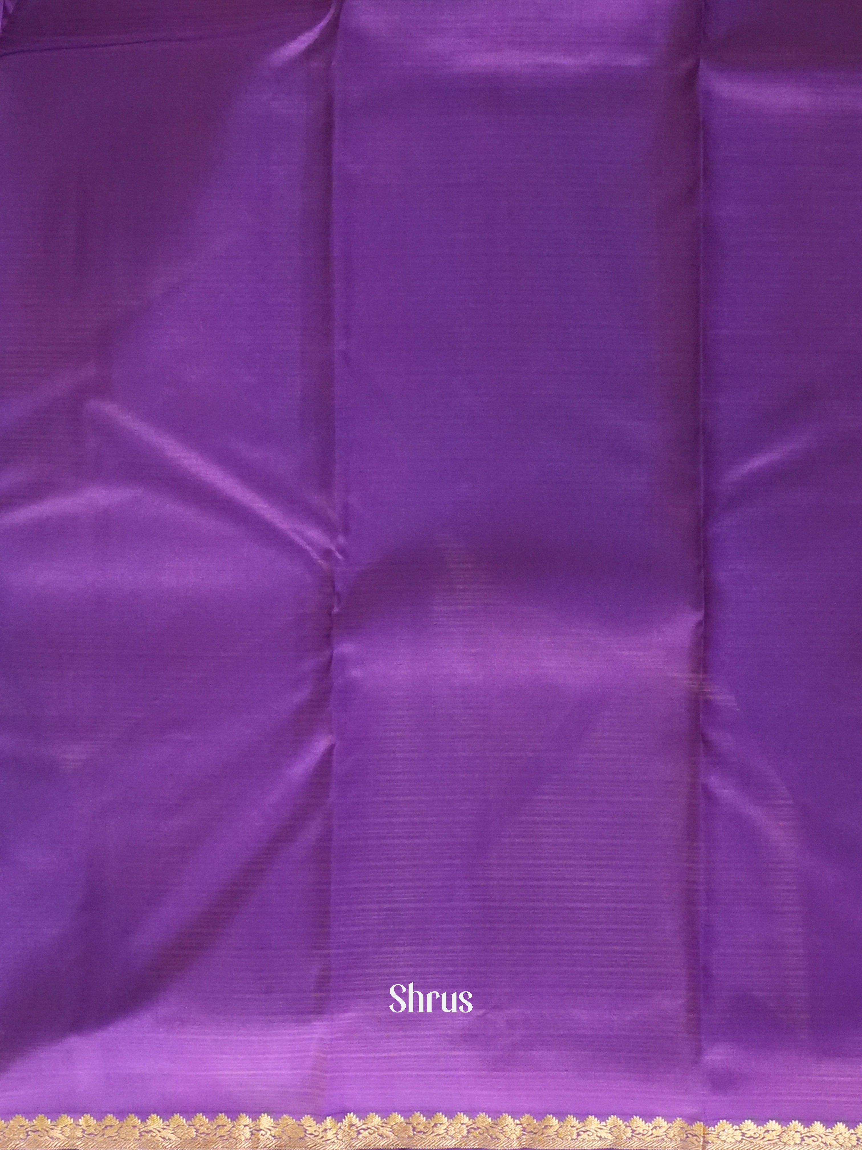 Pink & Purple - Kanchipuram silk Saree