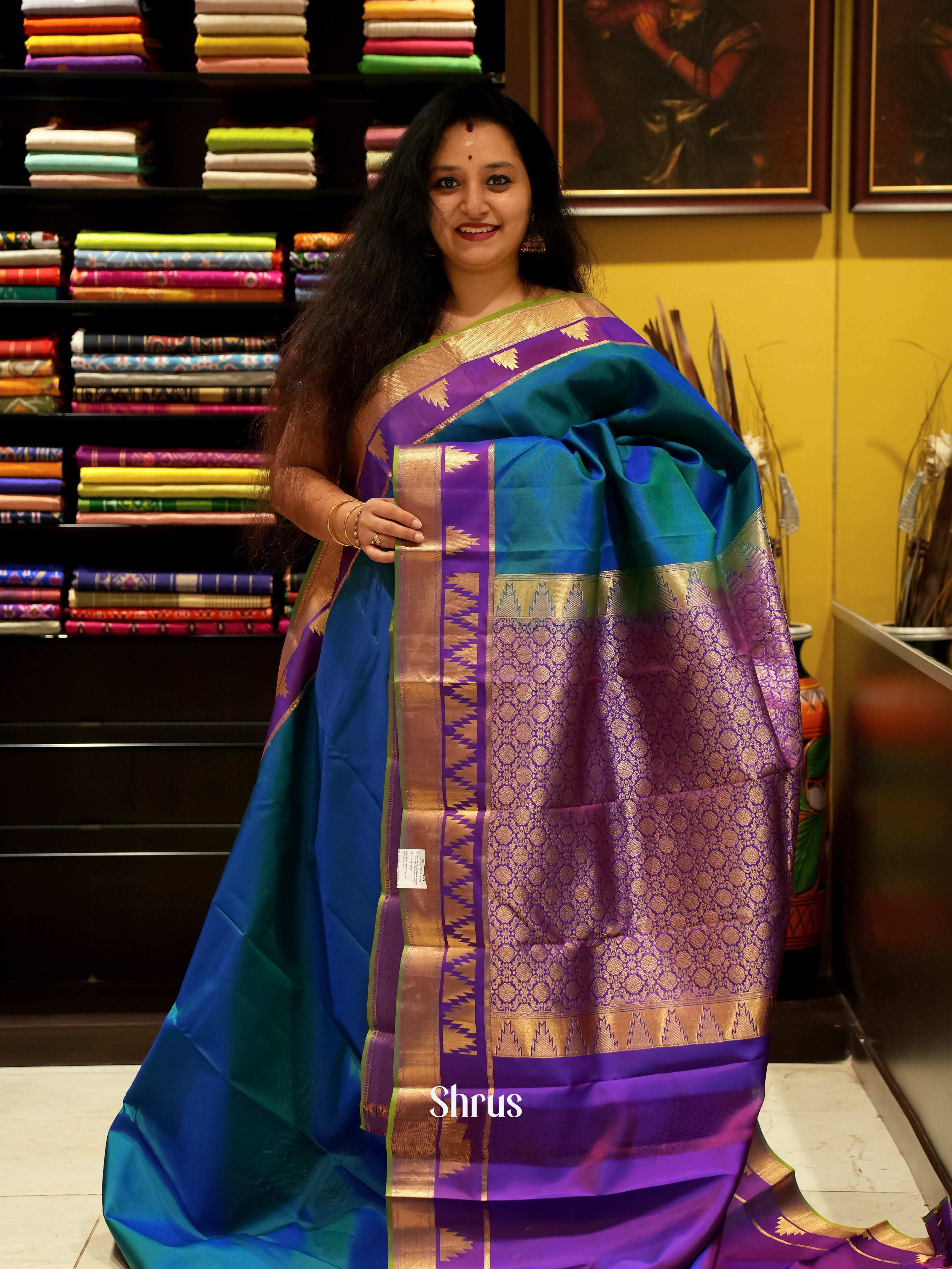 CGS15446 - Kanchipuram silk Saree