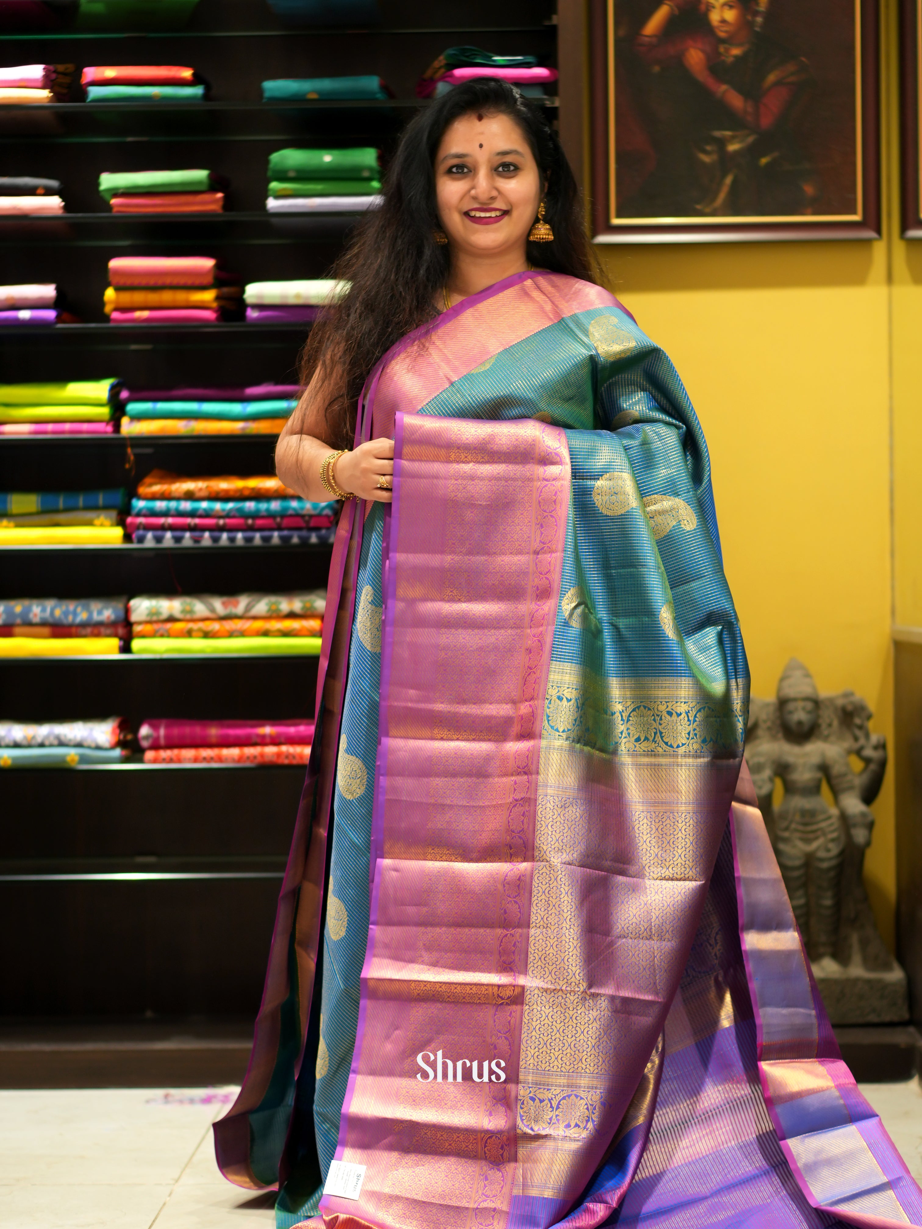 CGS15481 - Kanchipuram silk Saree