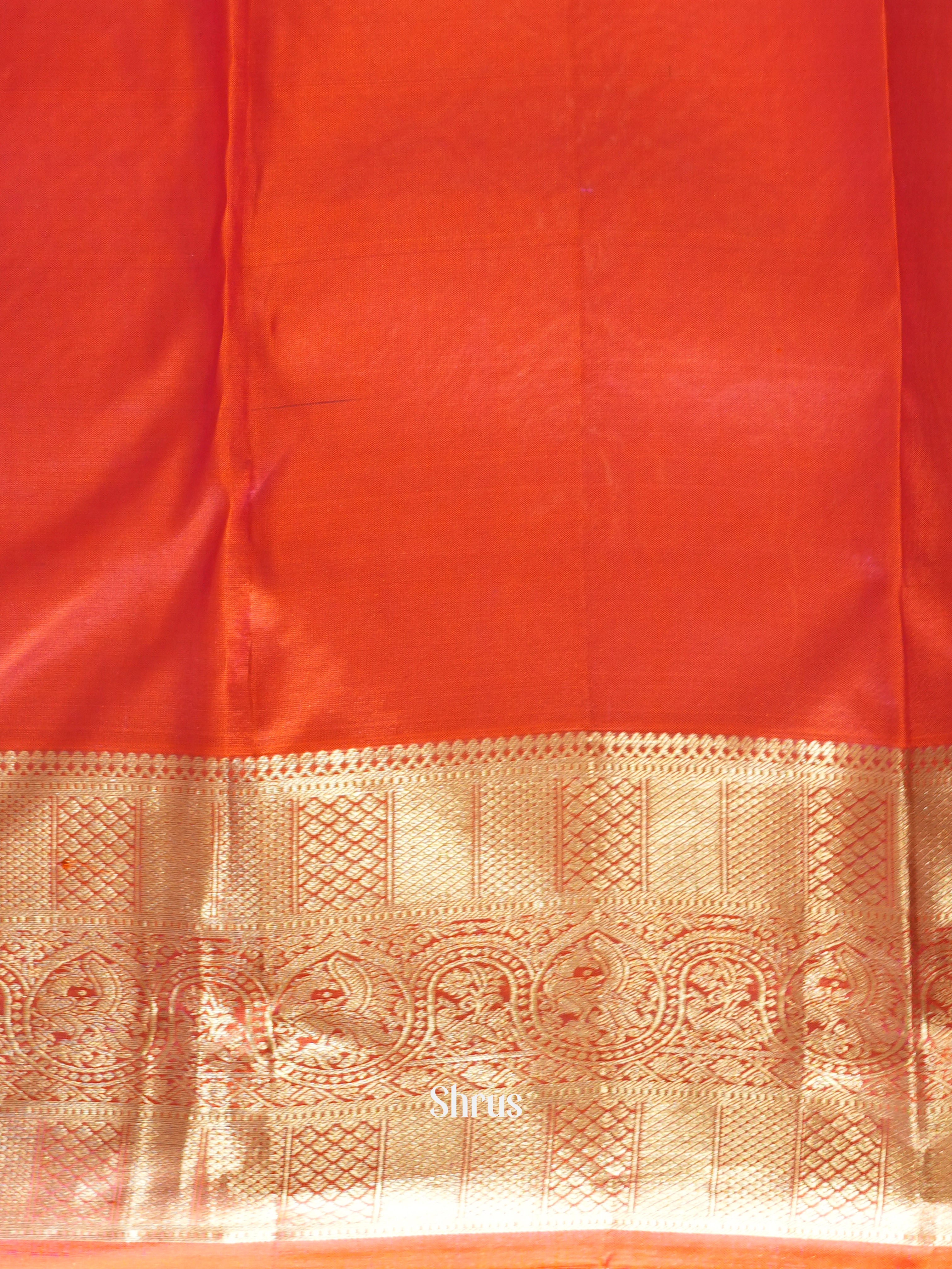 Pink(Single Tone) - Kanchipuram silk Saree