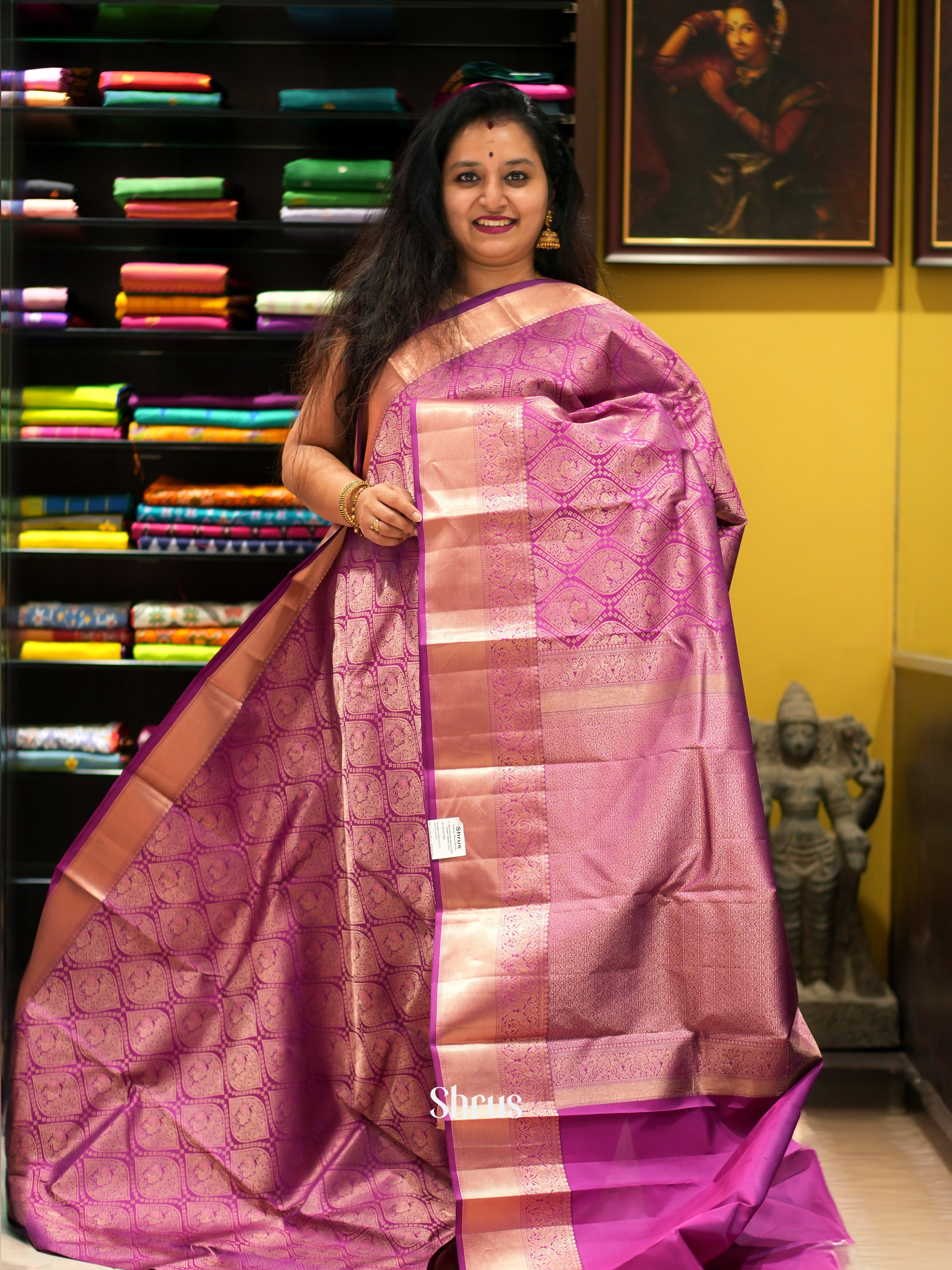 CGS15502 - Kanchipuram silk Saree