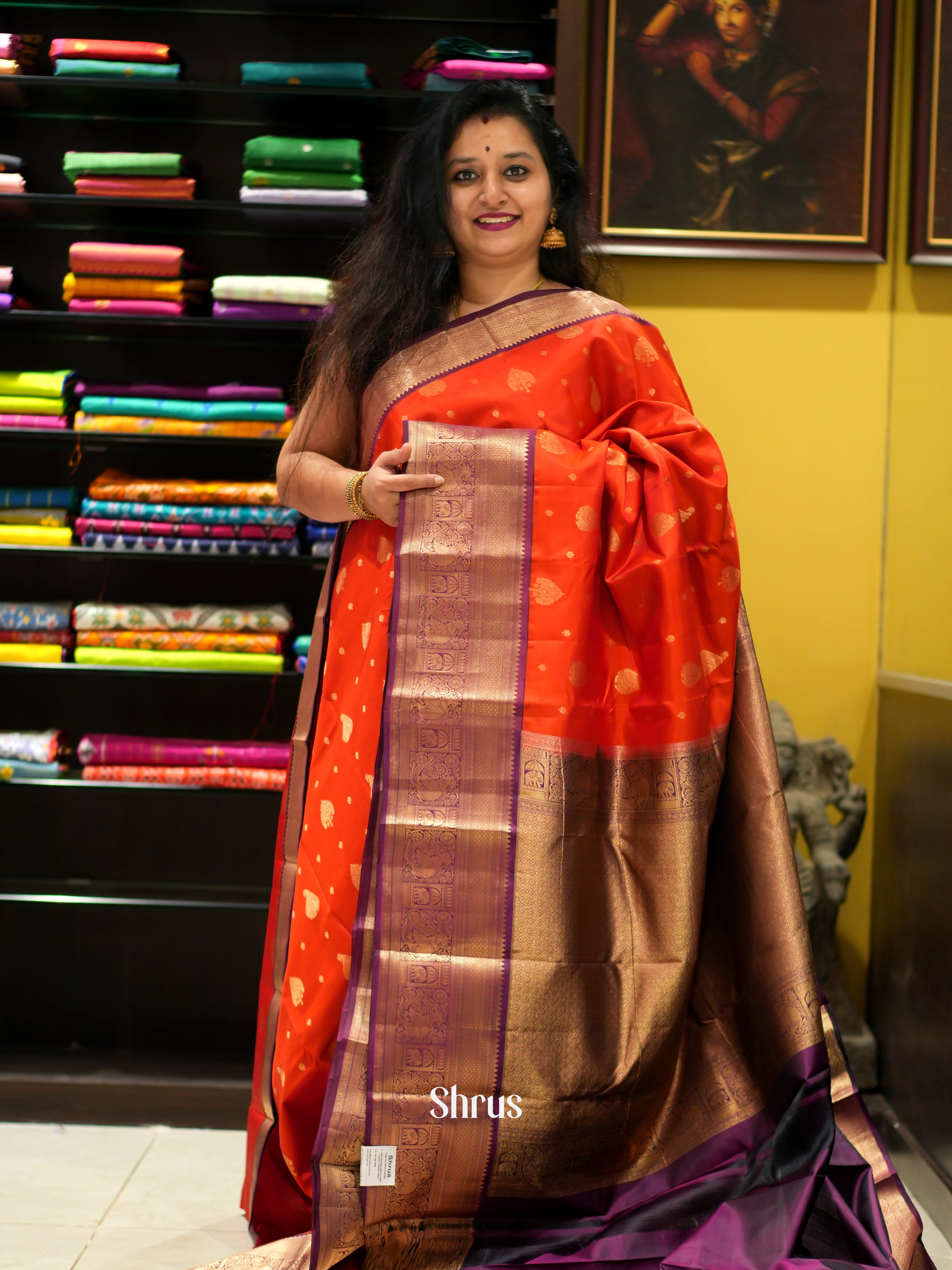 CGS15550 - Kanchipuram silk Saree