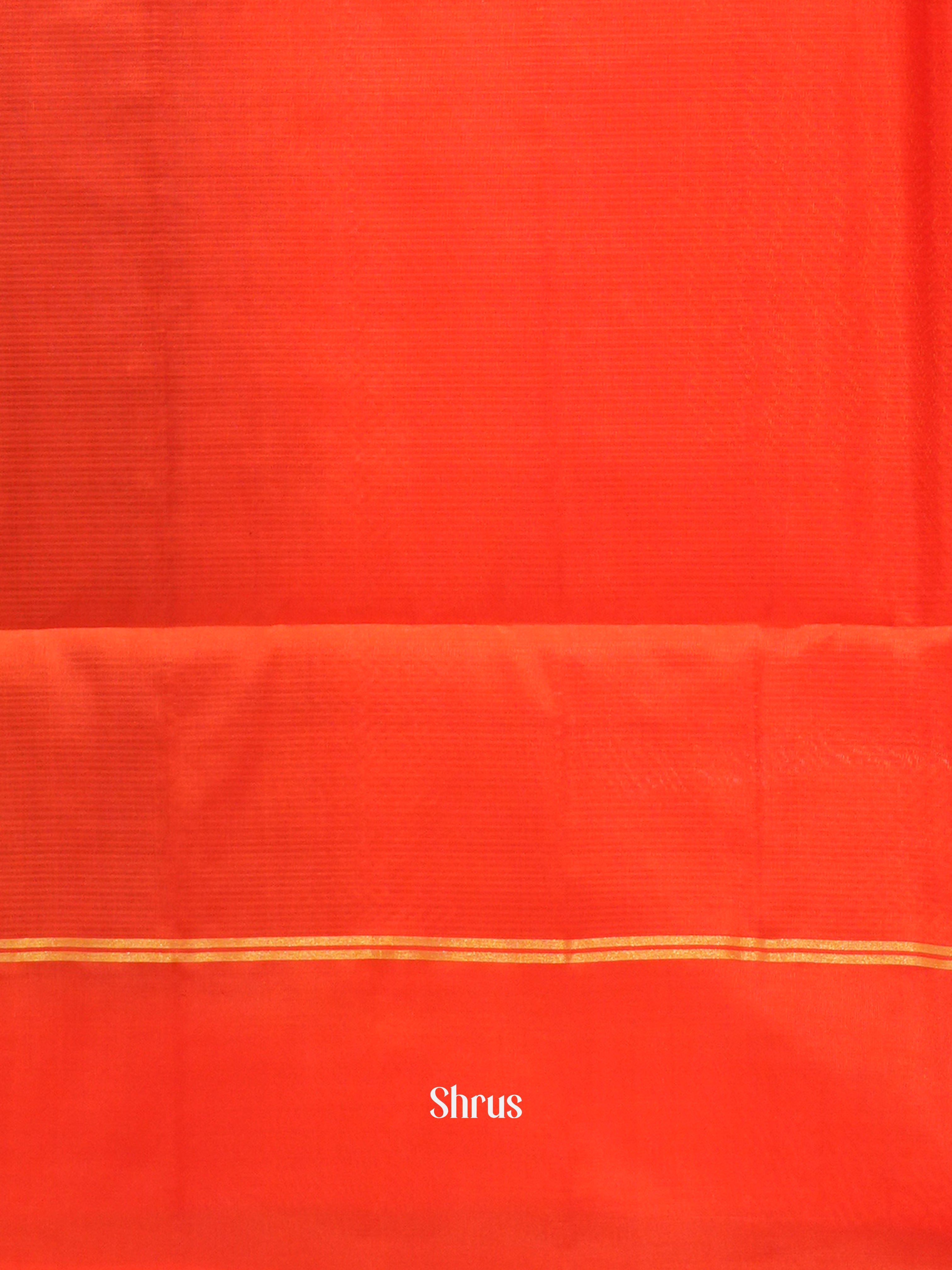 Black & Red - Soft Silk Saree